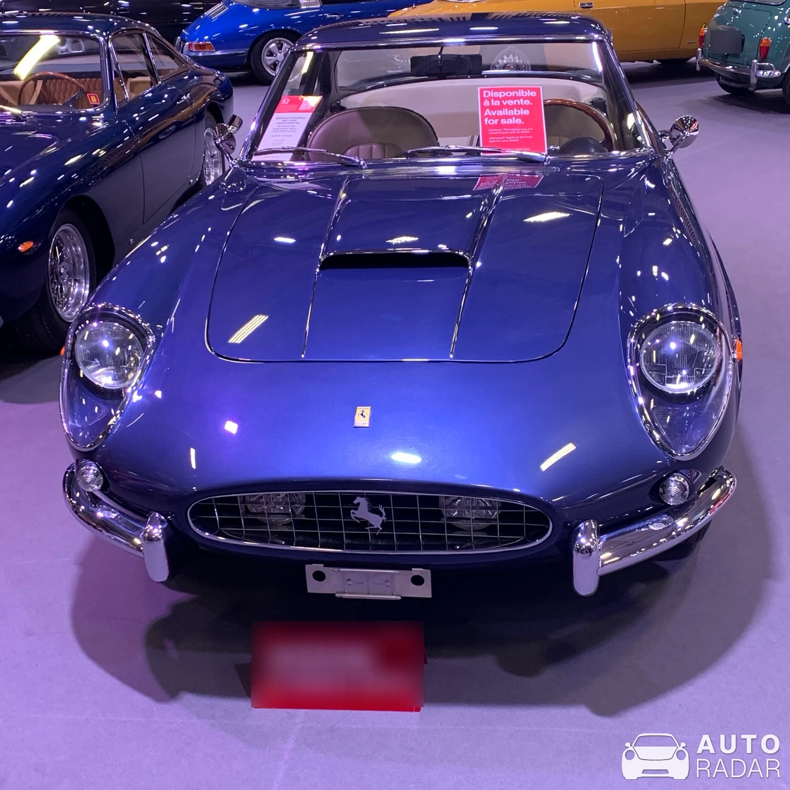Ferrari 250 GT California Spider spotted in Colombes