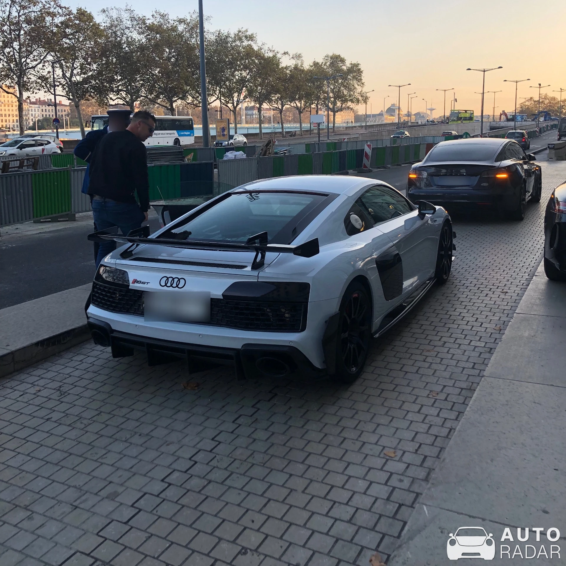 Audi R8 GT spotted in Lyon, France
