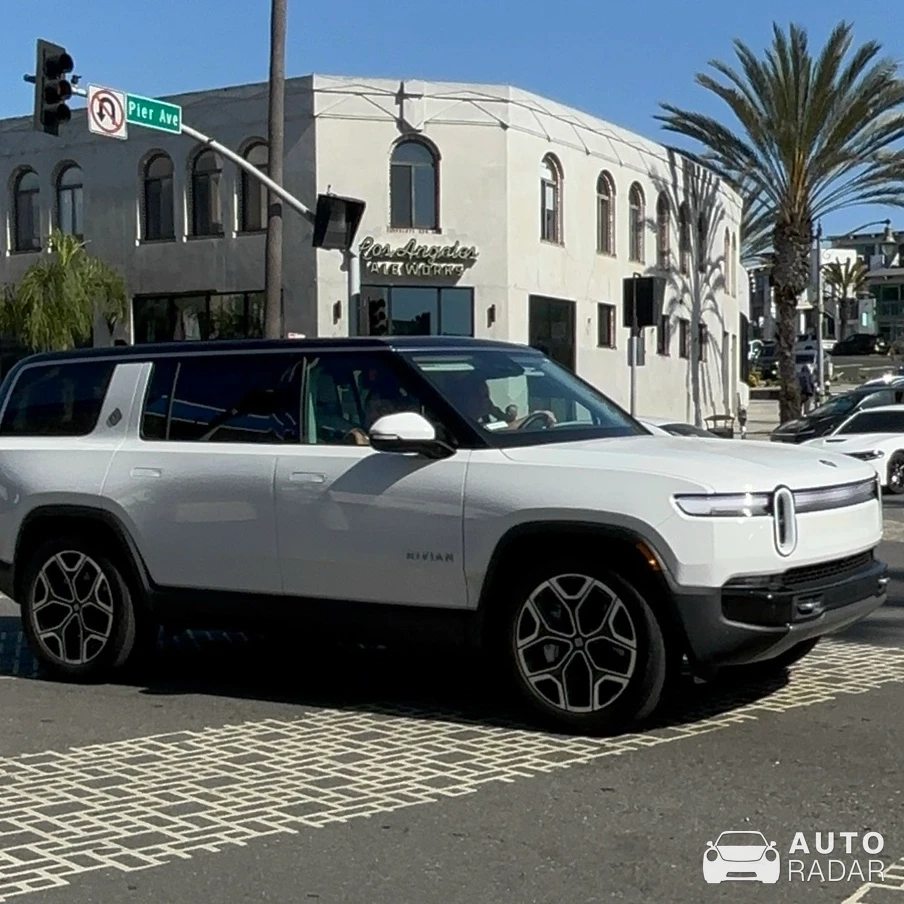 Rivian R1S spotted in Hermosa Beach