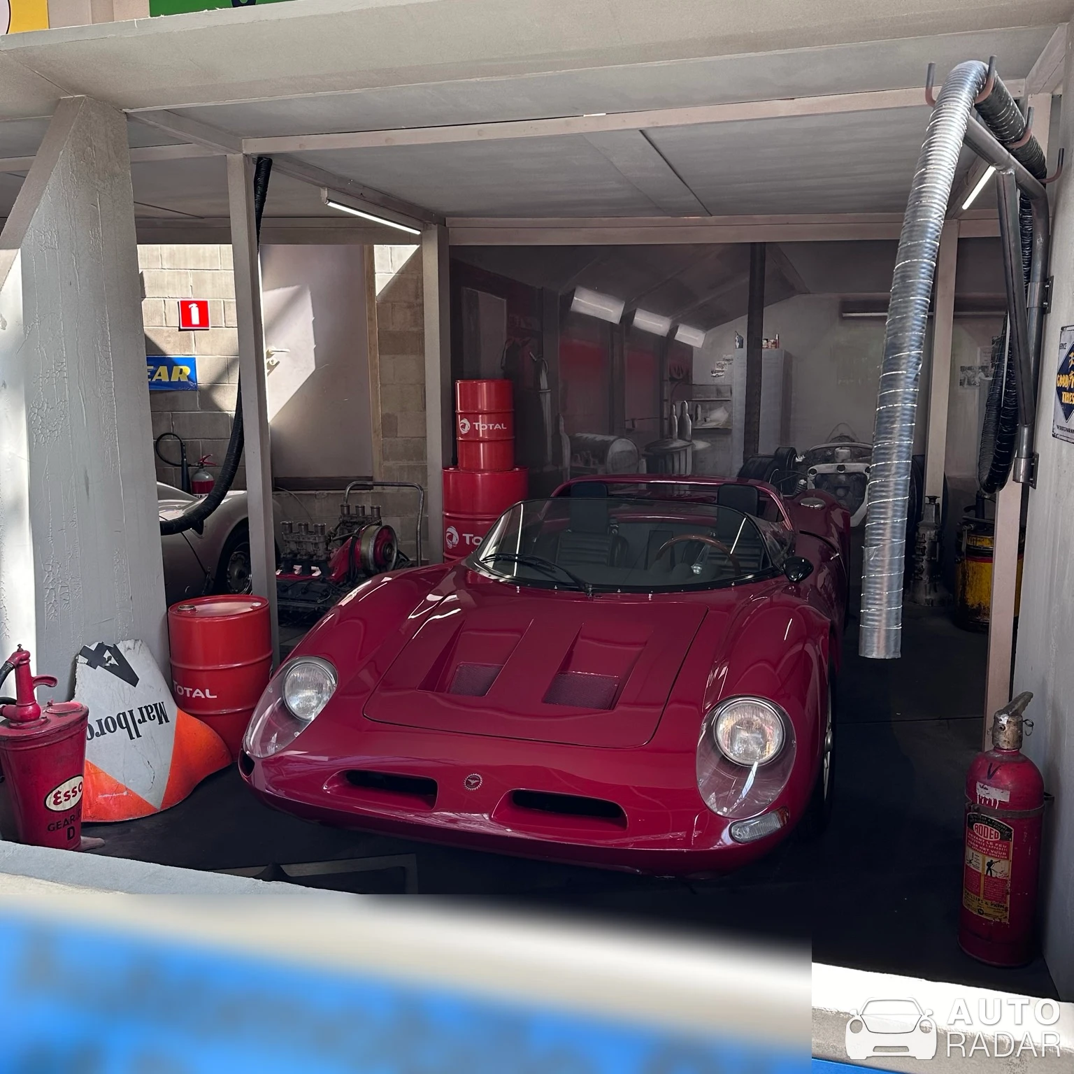 Bizzarrini P 538 Barchetta spotted in Bruxelles