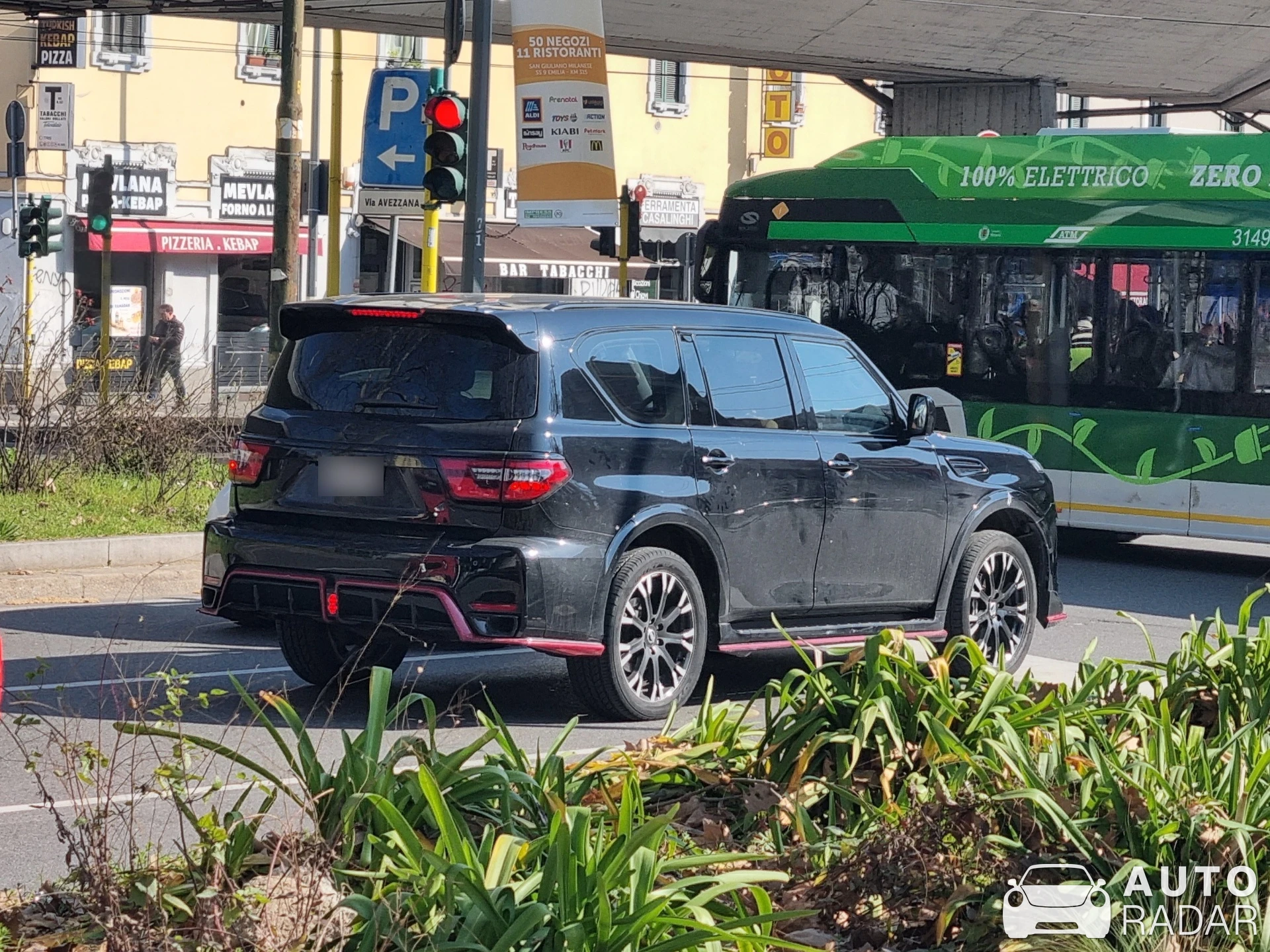 Nissan Patrol Nismo spotted in Milano