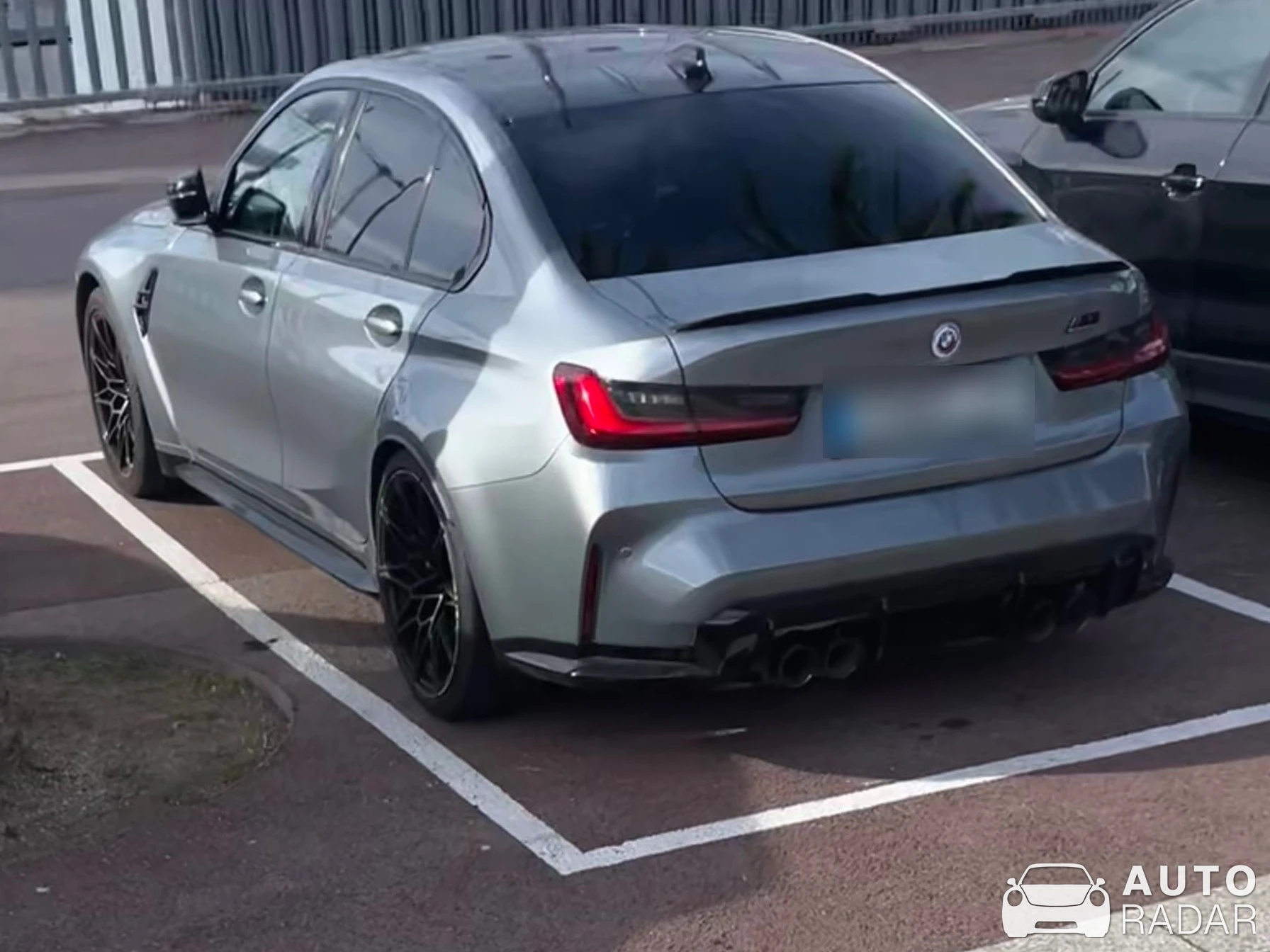 BMW M3 G80 Sedan Competition spotted in Barcelona, España