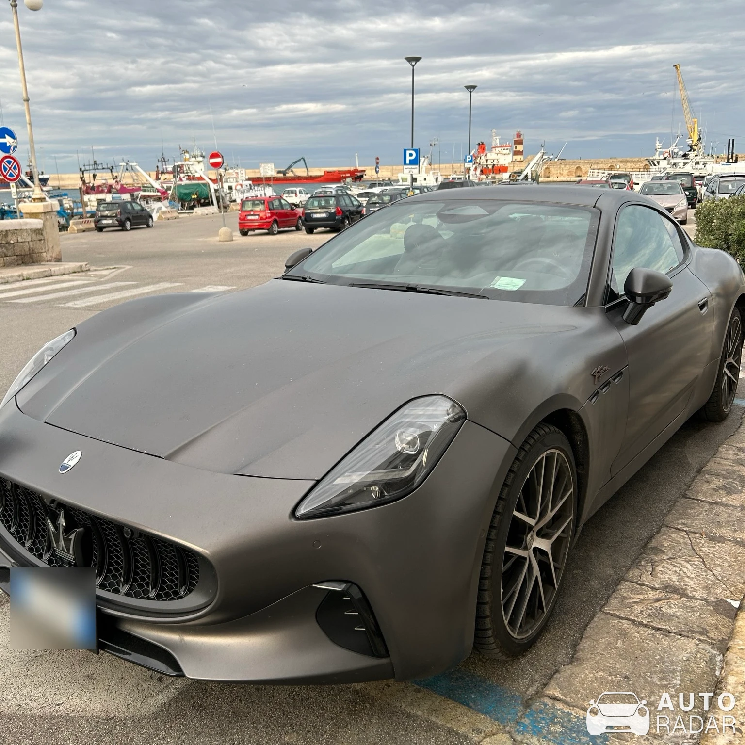 Maserati GranTurismo Folgore 2023 spotted in Monopoli