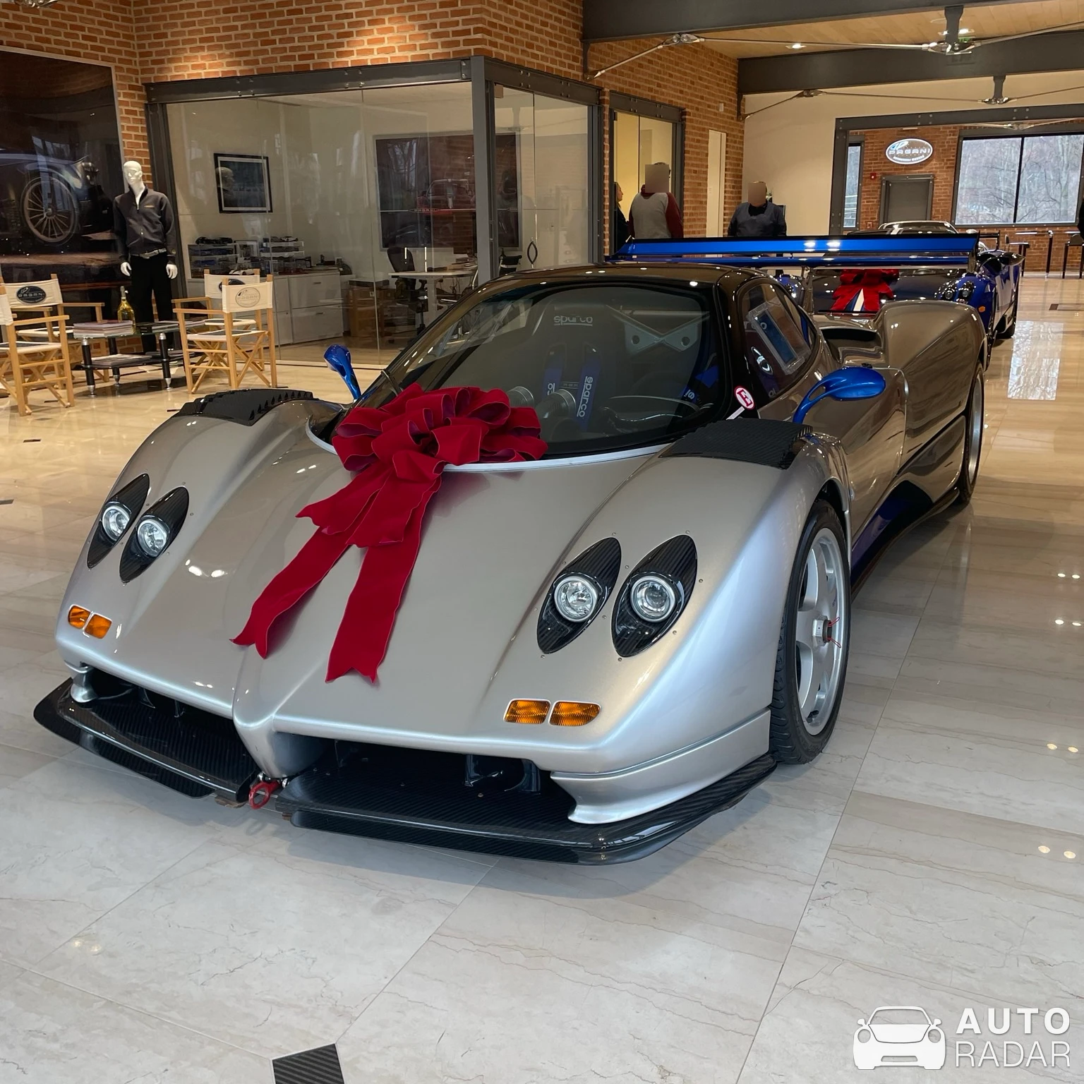 Pagani Zonda C12 S 7.3 Monza spotted in Greenwich