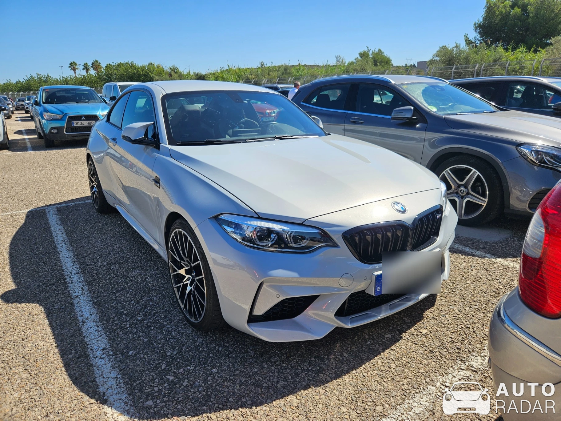 BMW M2 F87 Coupé Competition spotted in Cheste, Spain