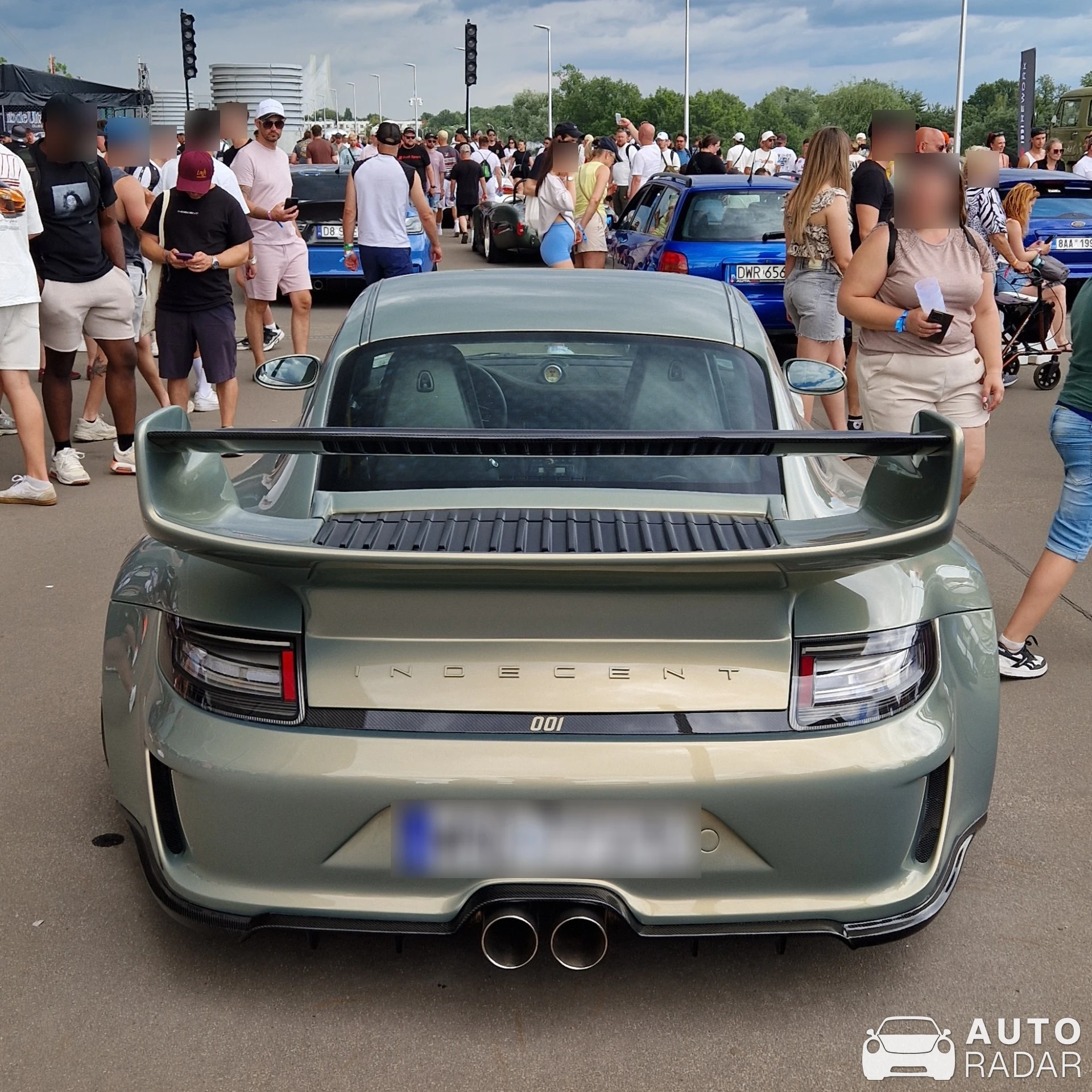 Porsche 997 Indecent 001 spotted in Wrocław