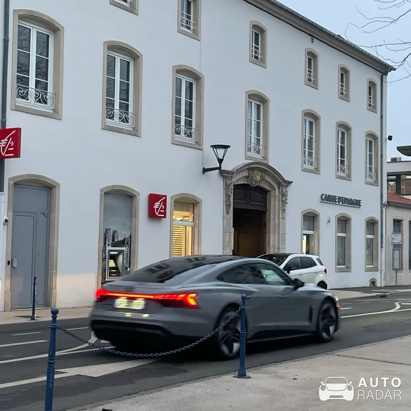 Audi RS E-Tron GT spotted in Toul, France
