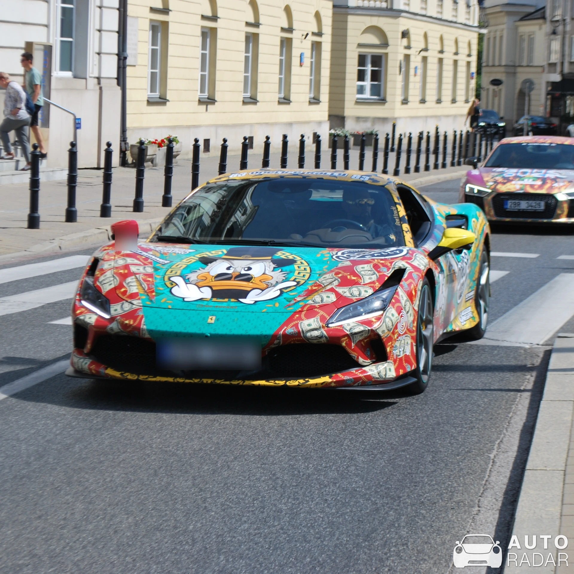 Ferrari F8 Tributo spotted in Warszawa, Poland