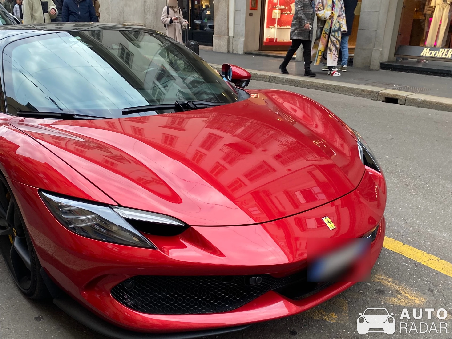 Ferrari 296 GTS spotted in Milano, Italia