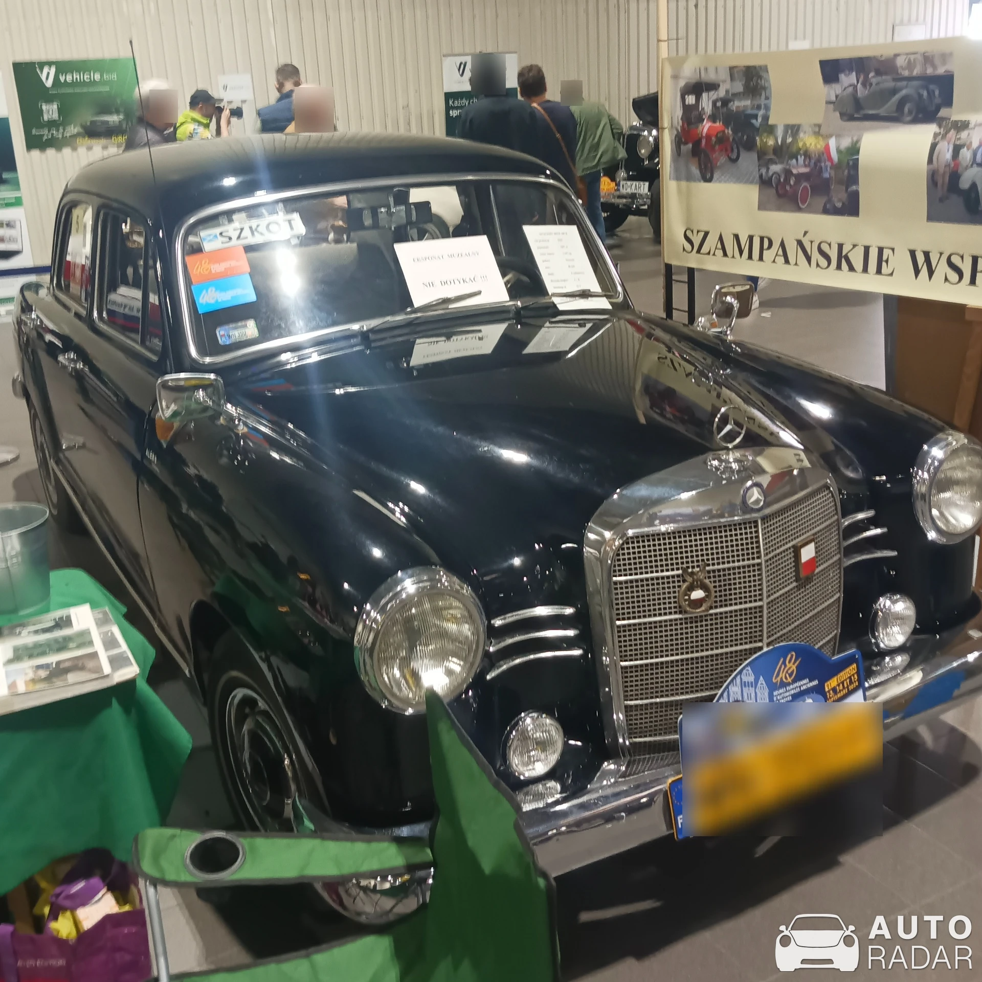 Mercedes 180 Ponton W120 spotted in Warszawa