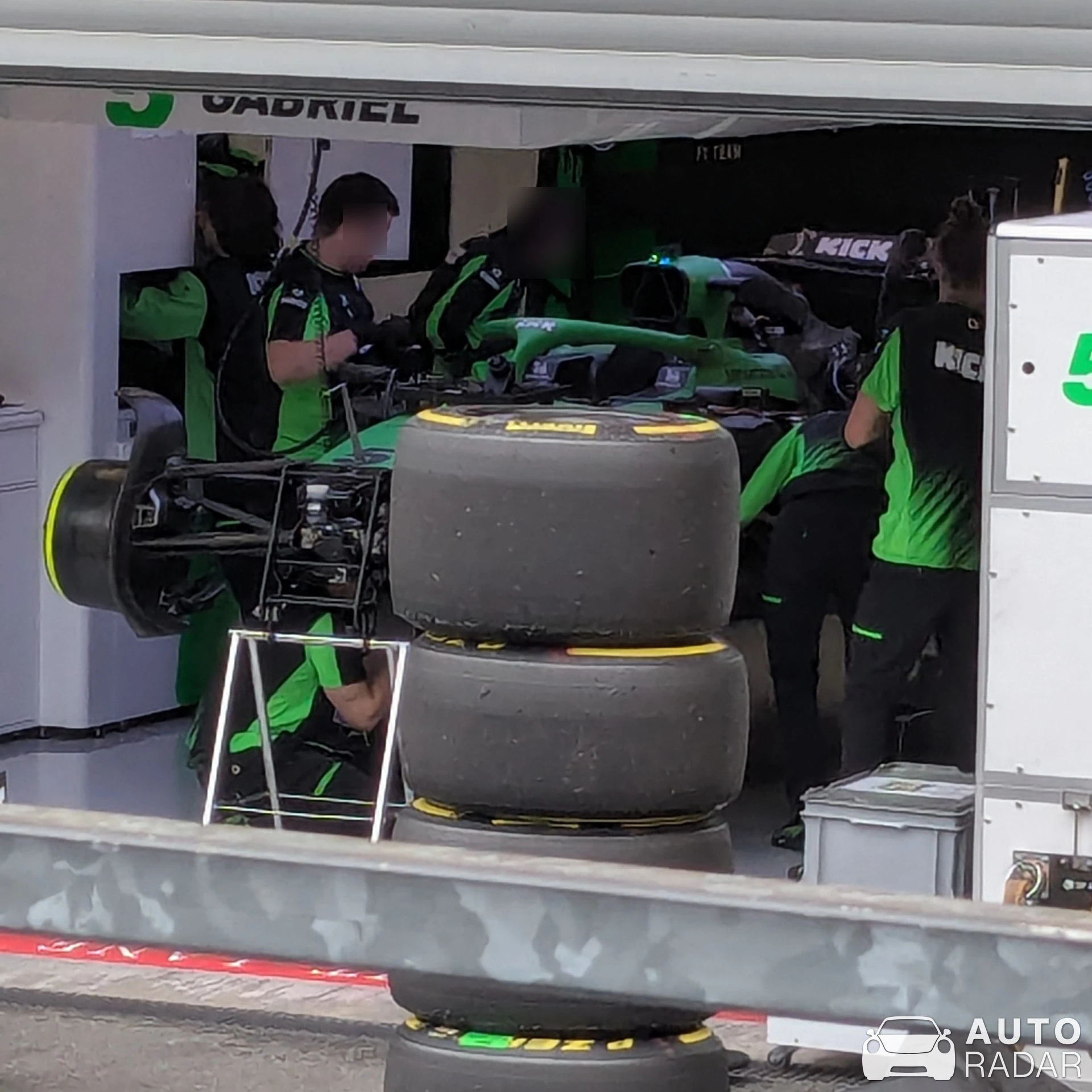 Sauber C45 spotted in Stavelot