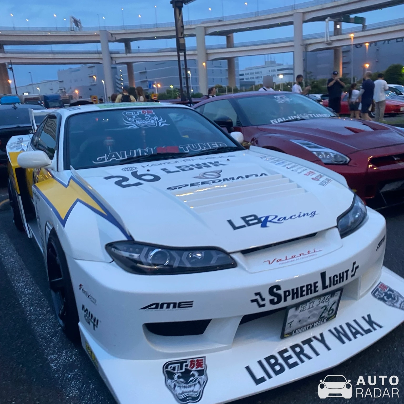 Nissan Silvia S15 LBWK spotted in Shinjuku City, Japó