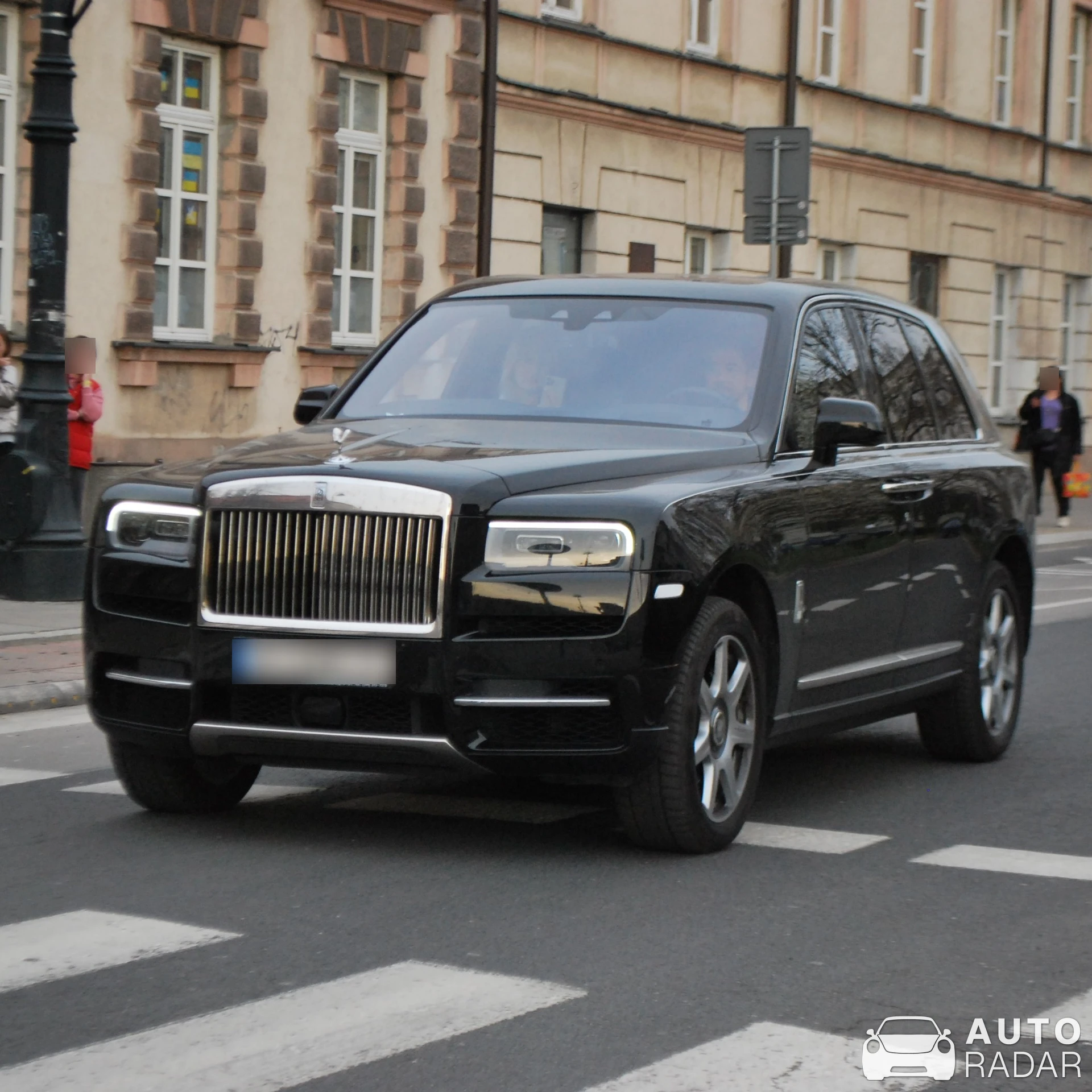 Rolls-Royce Cullinan spotted in Warsaw, Poland