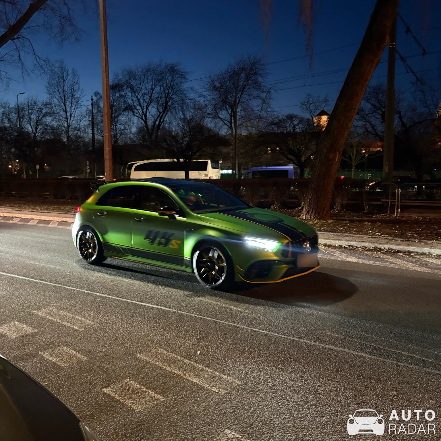 Mercedes-AMG A 45 S W177 Limited Edition spotted in Kraków