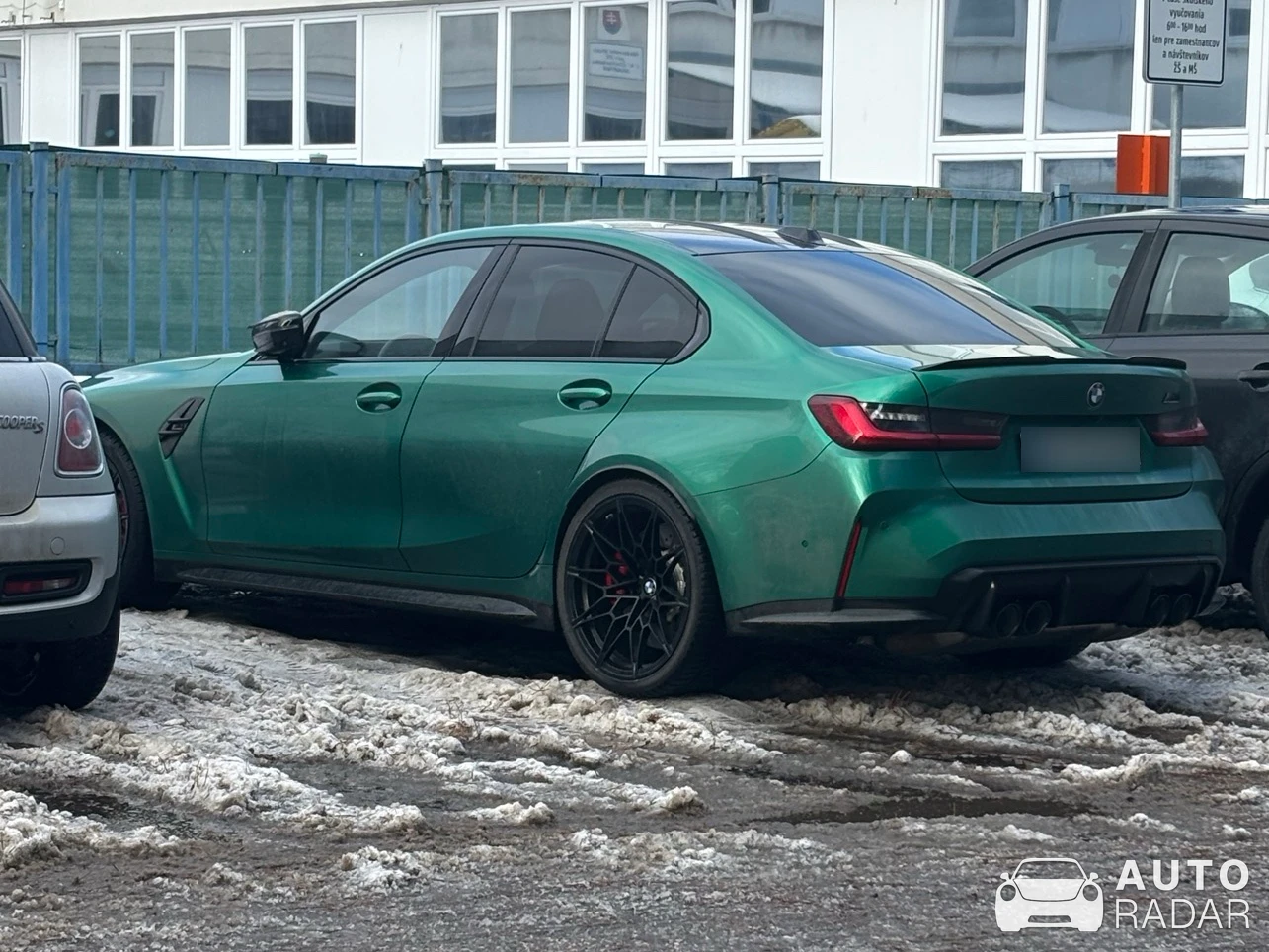 BMW M3 G80 Sedan Competition spotted in Vrútky, Slovensko
