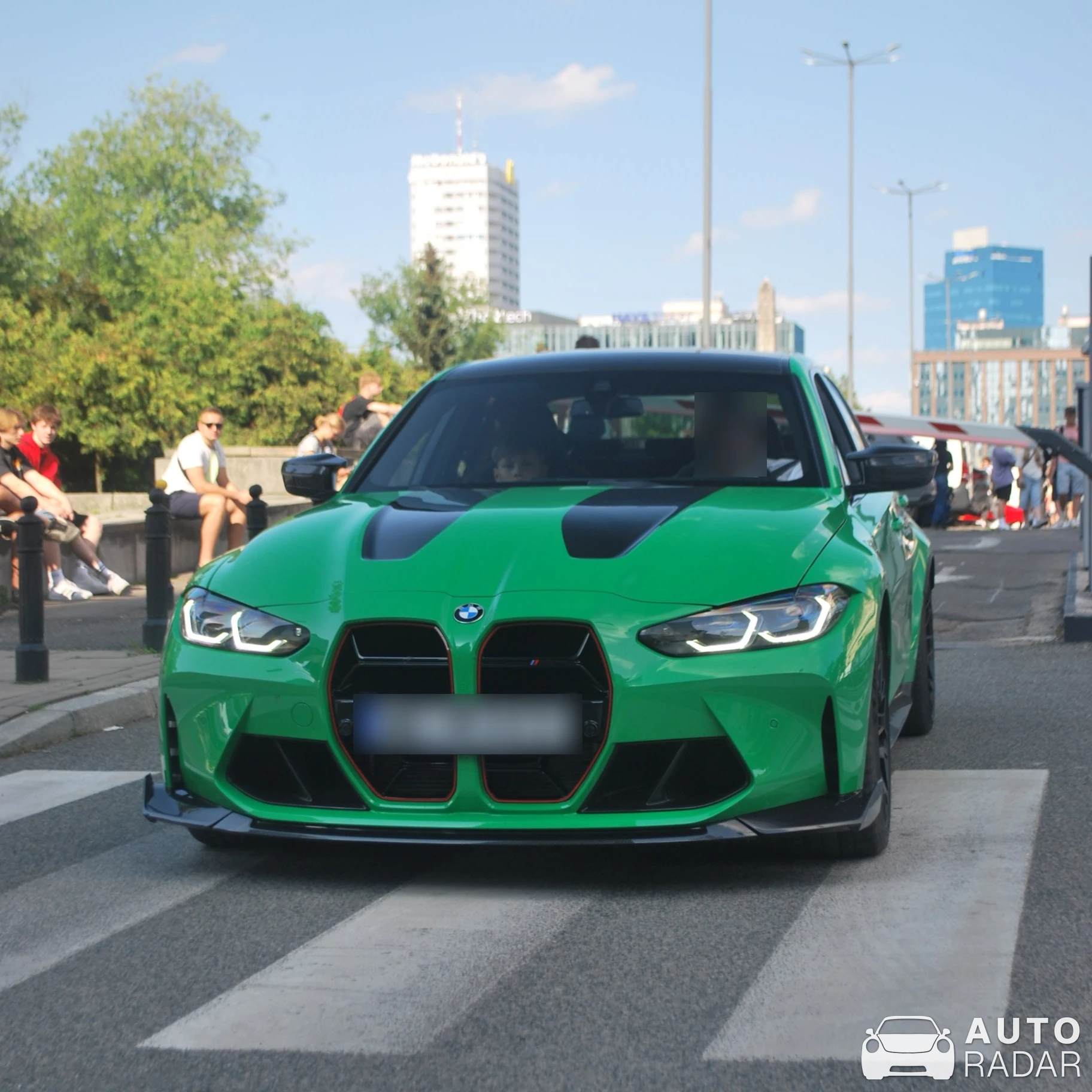 BMW M3 G80 CS spotted in Warszawa, Poland