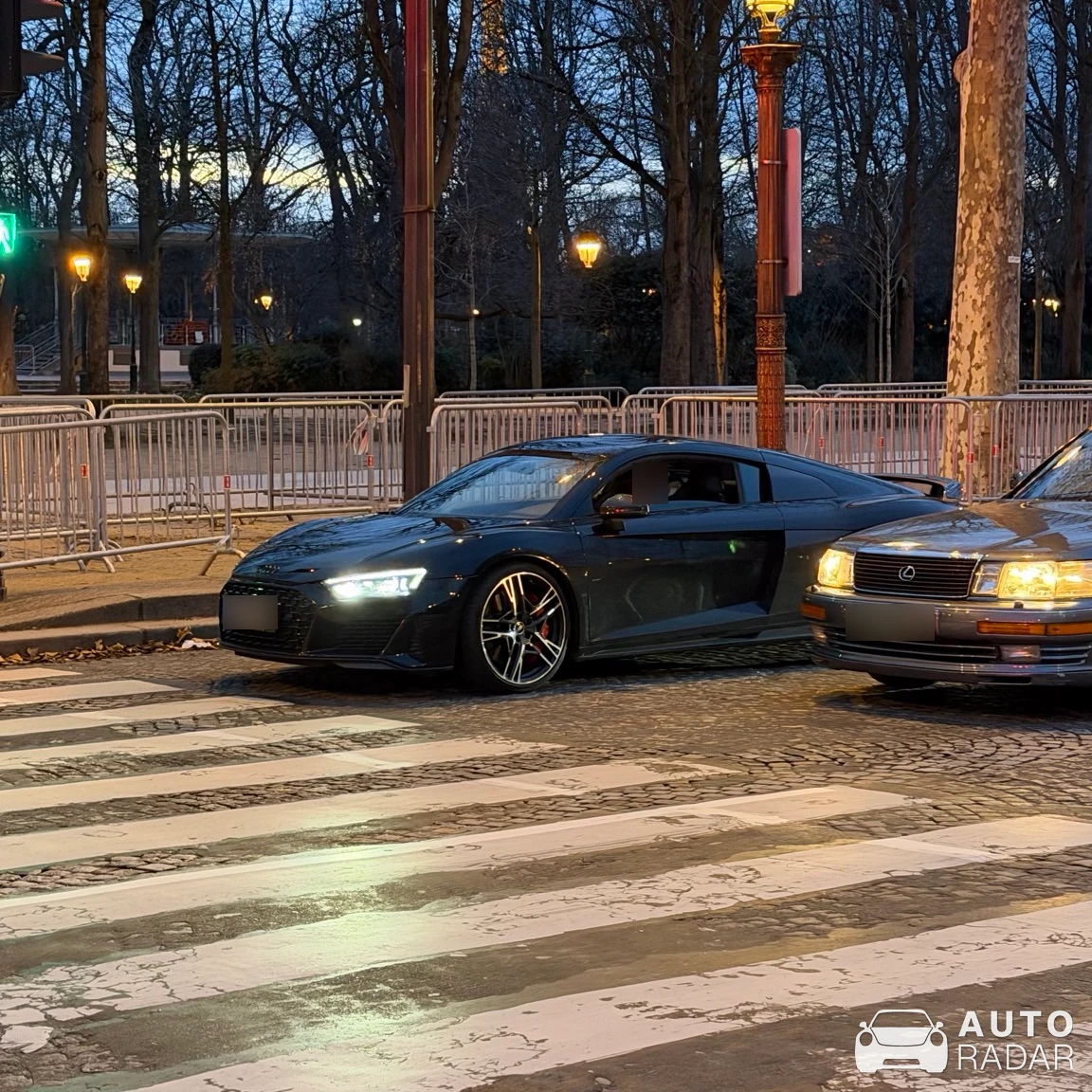 Audi R8 V10 Performance 2019 spotted in Paris, France