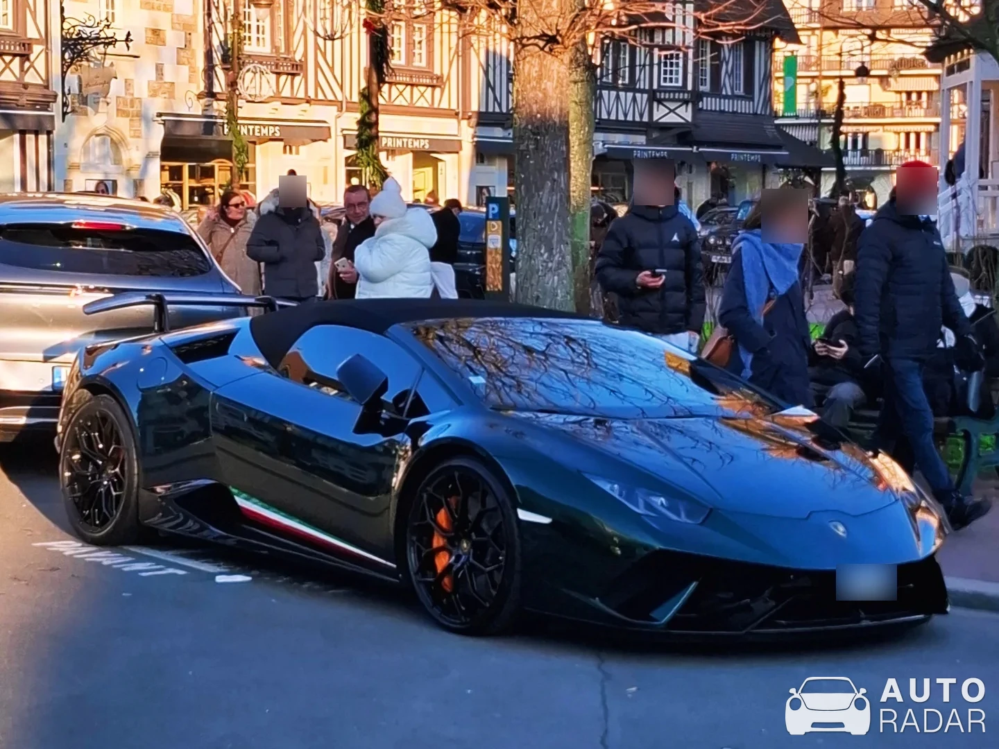 Lamborghini Huracán LP610-4 Spyder spotted in Deauville, France