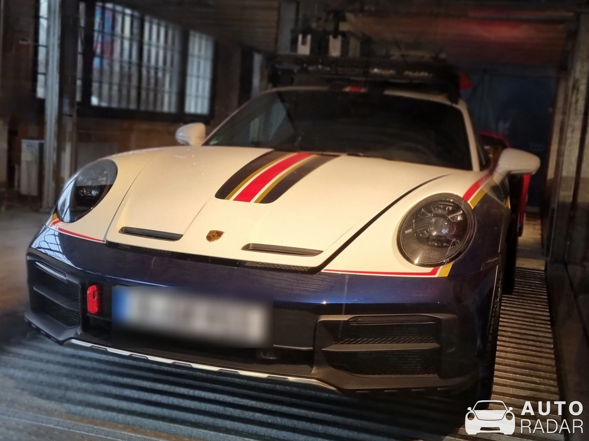 Porsche 992 Dakar spotted in Düsseldorf, Germany