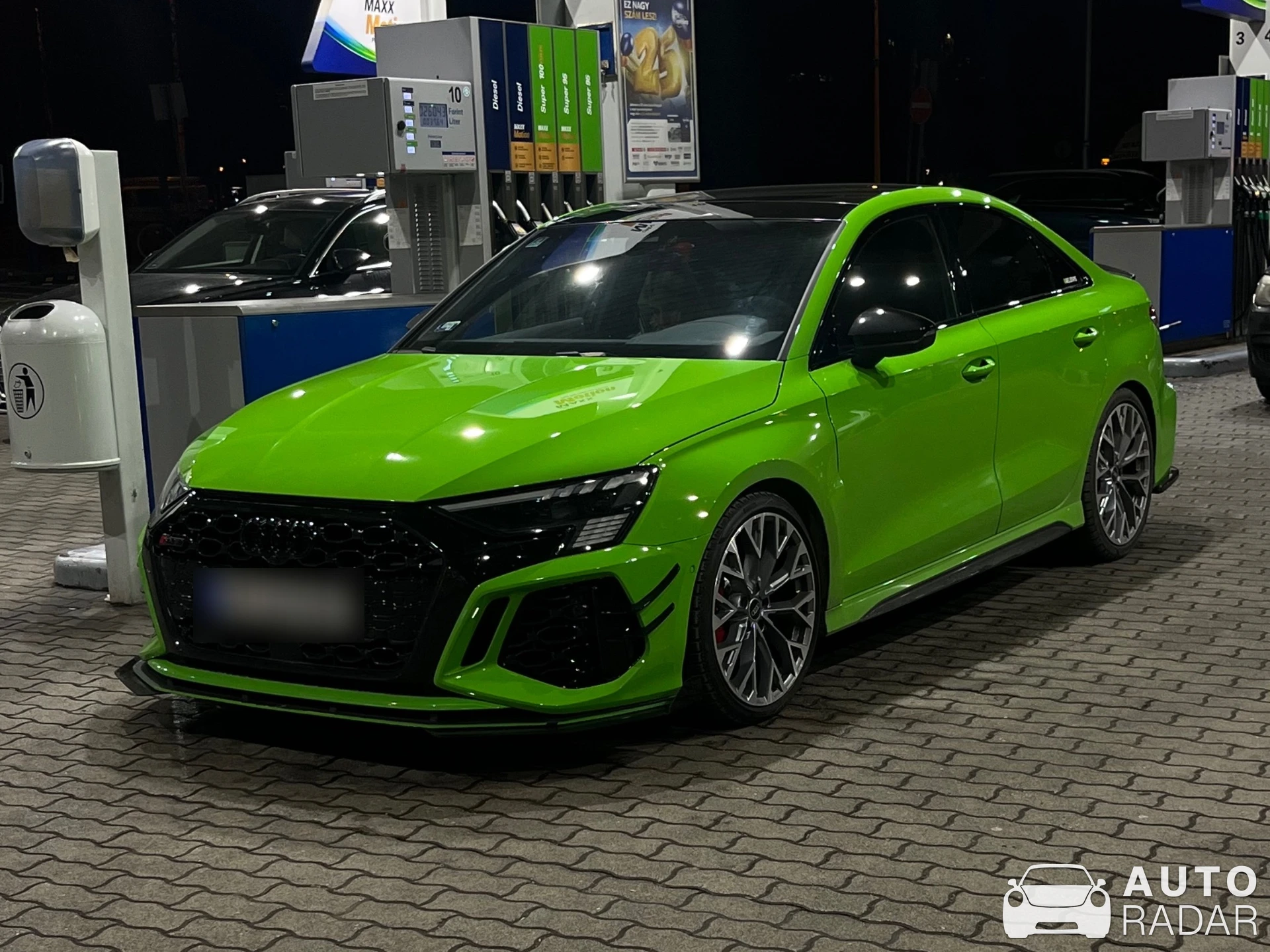 Audi RS3 Sedan 8Y spotted in Budapest, Hungary