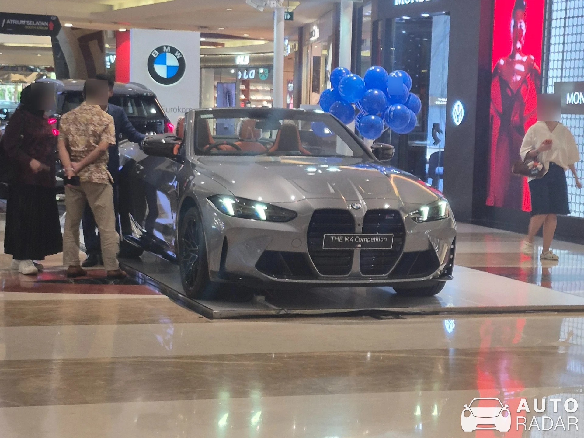 BMW M4 G83 Convertible Competition spotted in Jakarta, Indonesia