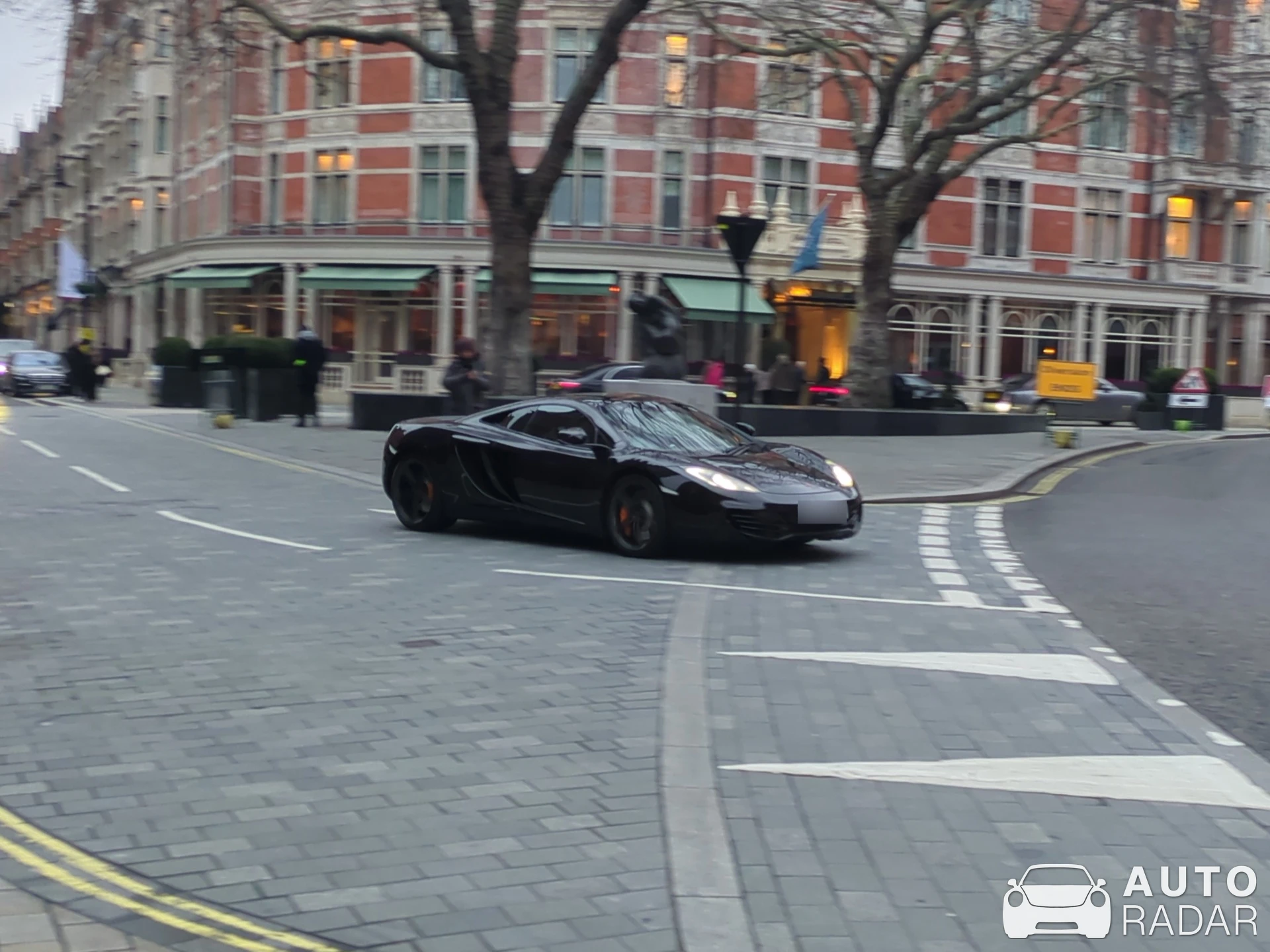 McLaren 12C spotted in London, United Kingdom