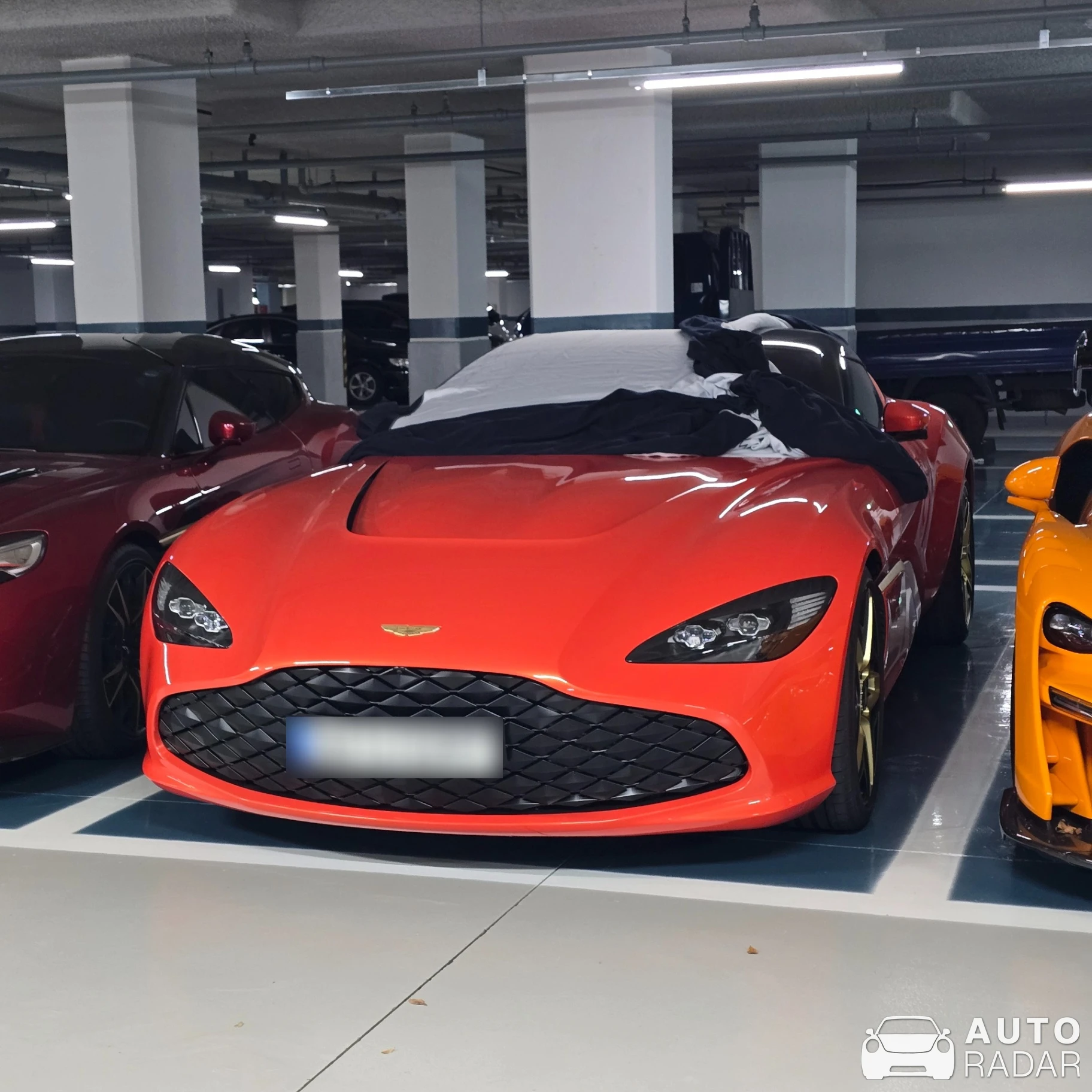 Aston Martin DBS GT Zagato spotted in Namyangju-si