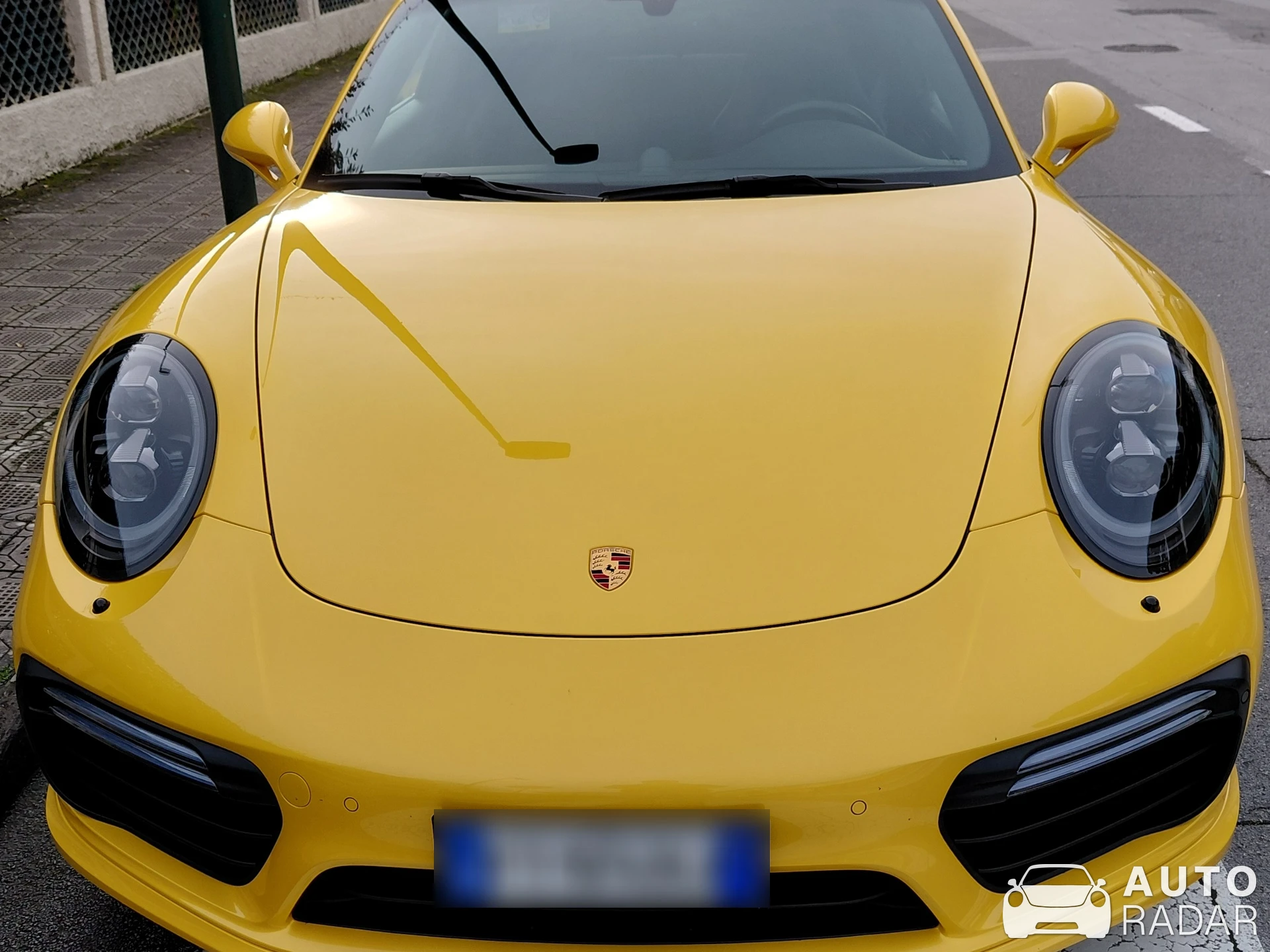 Porsche 991 Turbo S MkI spotted in Forte dei Marmi, Italy
