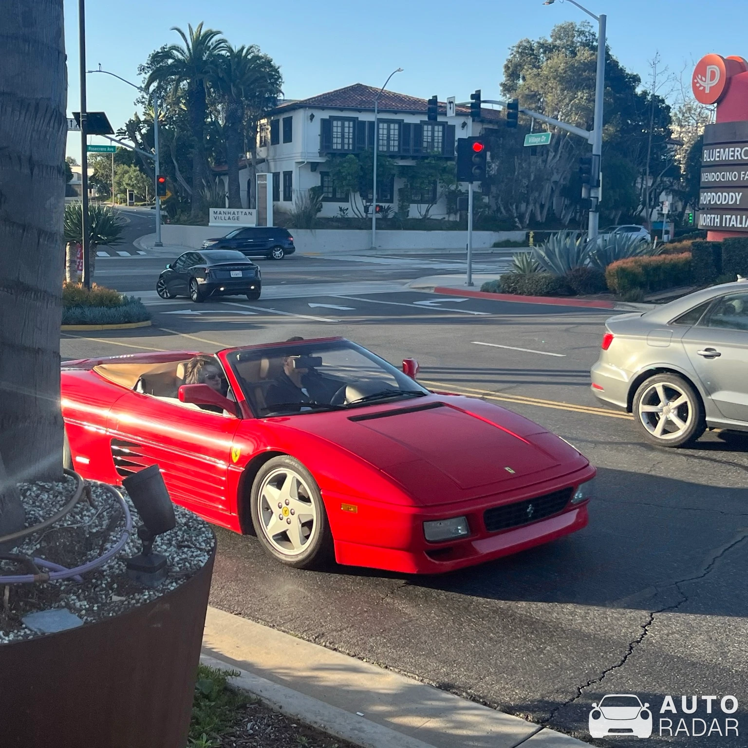 Ferrari 348 Spider spotted in Hermosa Beach, United States