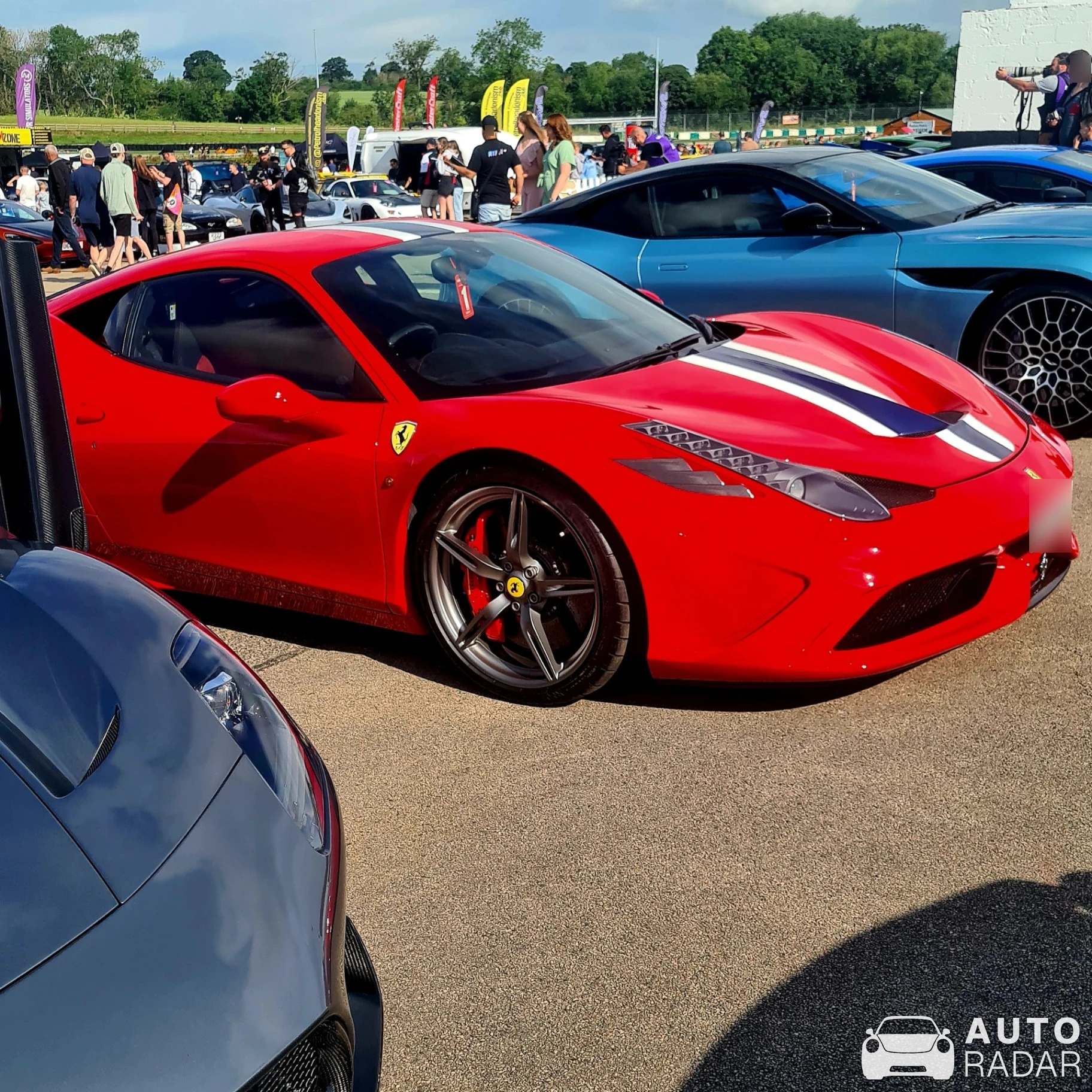 Ferrari 458 Speciale spotted in Leicestershire, United Kingdom