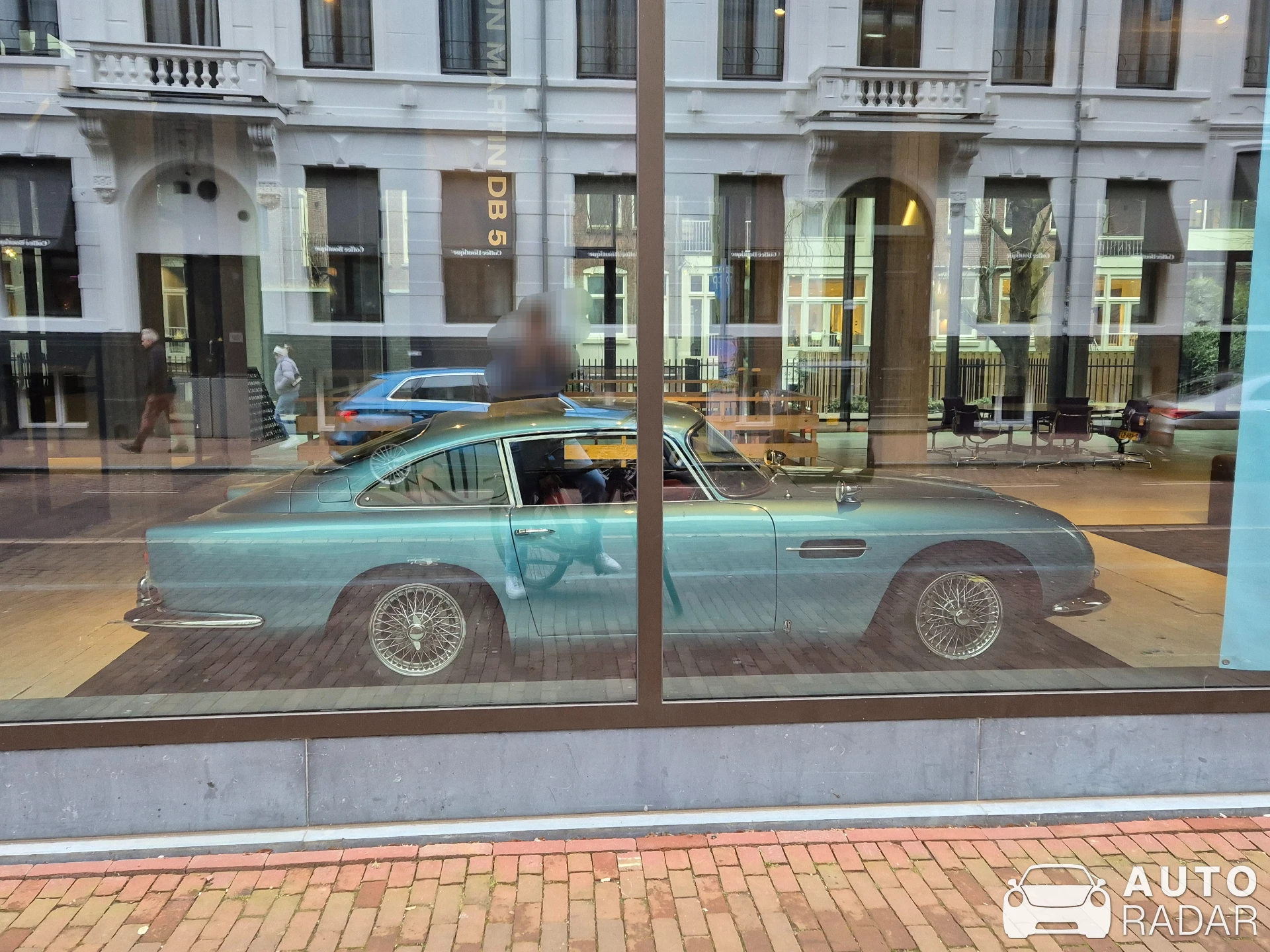 Aston Martin DB5 spotted in Amsterdam, Netherlands