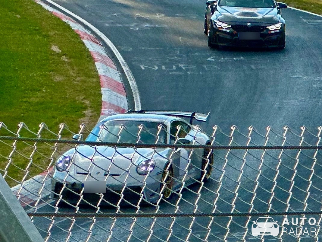 Porsche 992 GT3 MkI MR spotted in Herschbroich