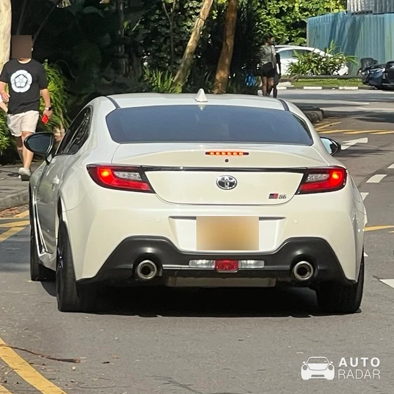 Toyota GR86 spotted in Singapore, Singapore