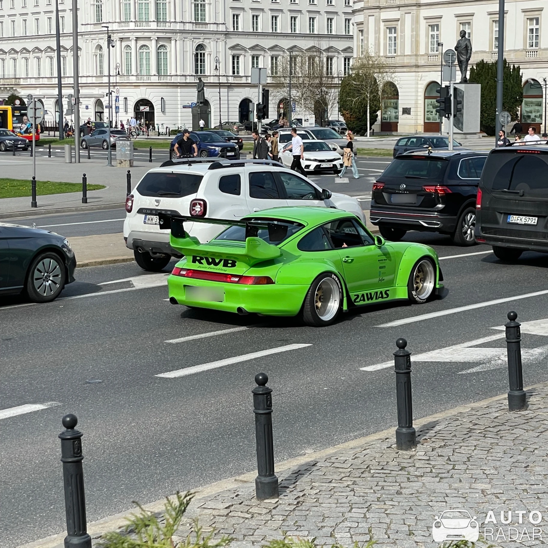 Porsche Rauh-Welt Begriff 993 spotted in Warszawa, Poland