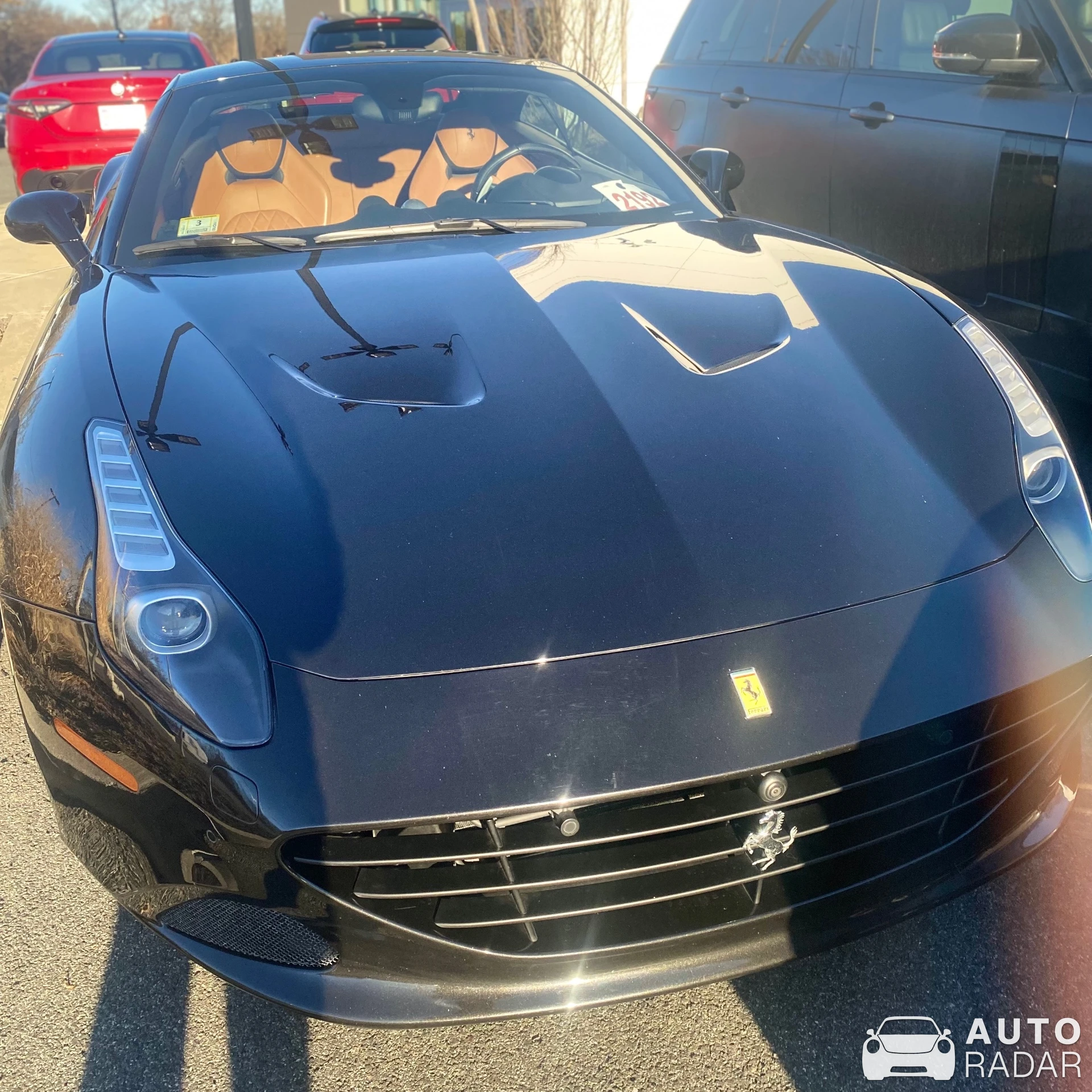 Ferrari California spotted in Norwood, United States