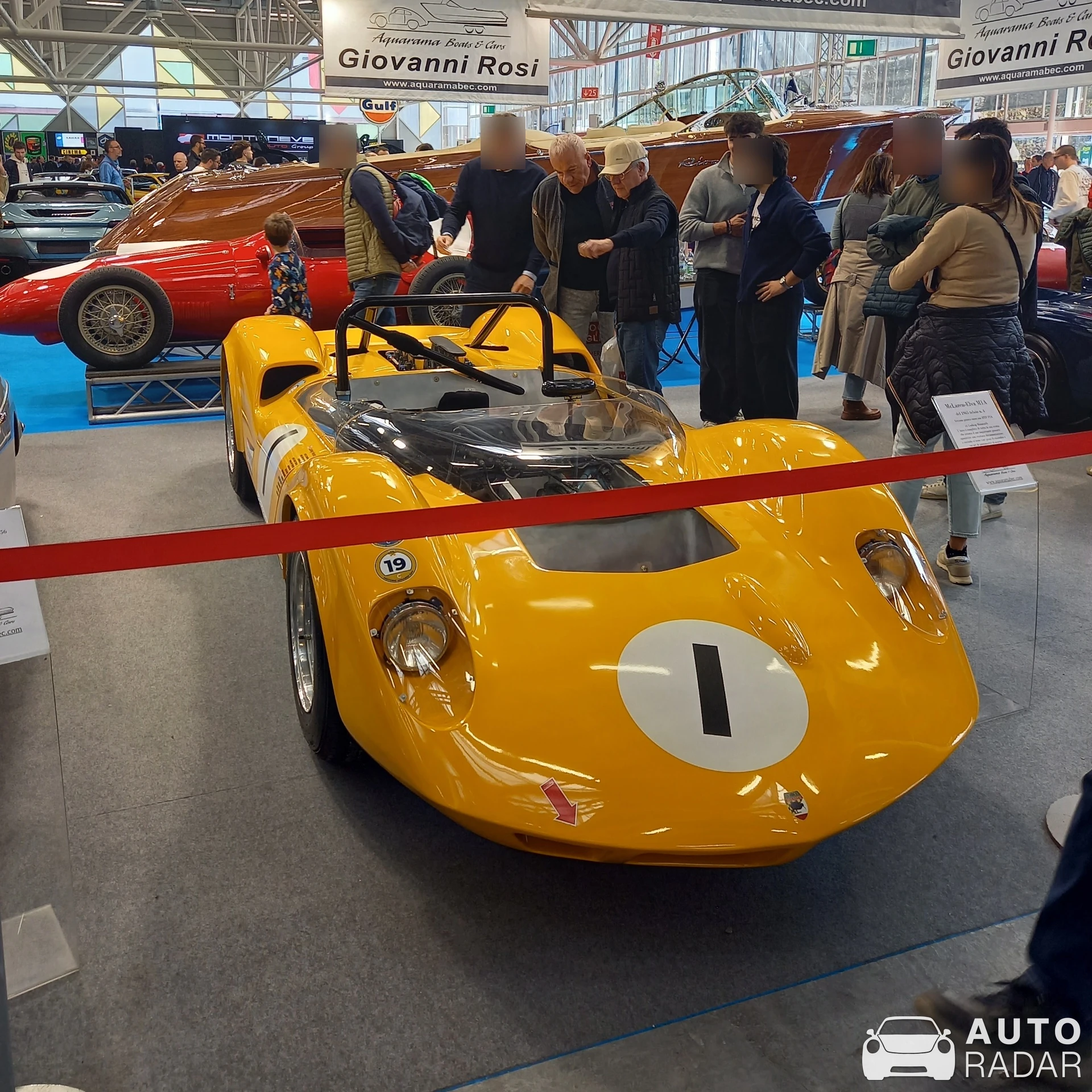 McLaren Elva M1A Prototype spotted in Bologna
