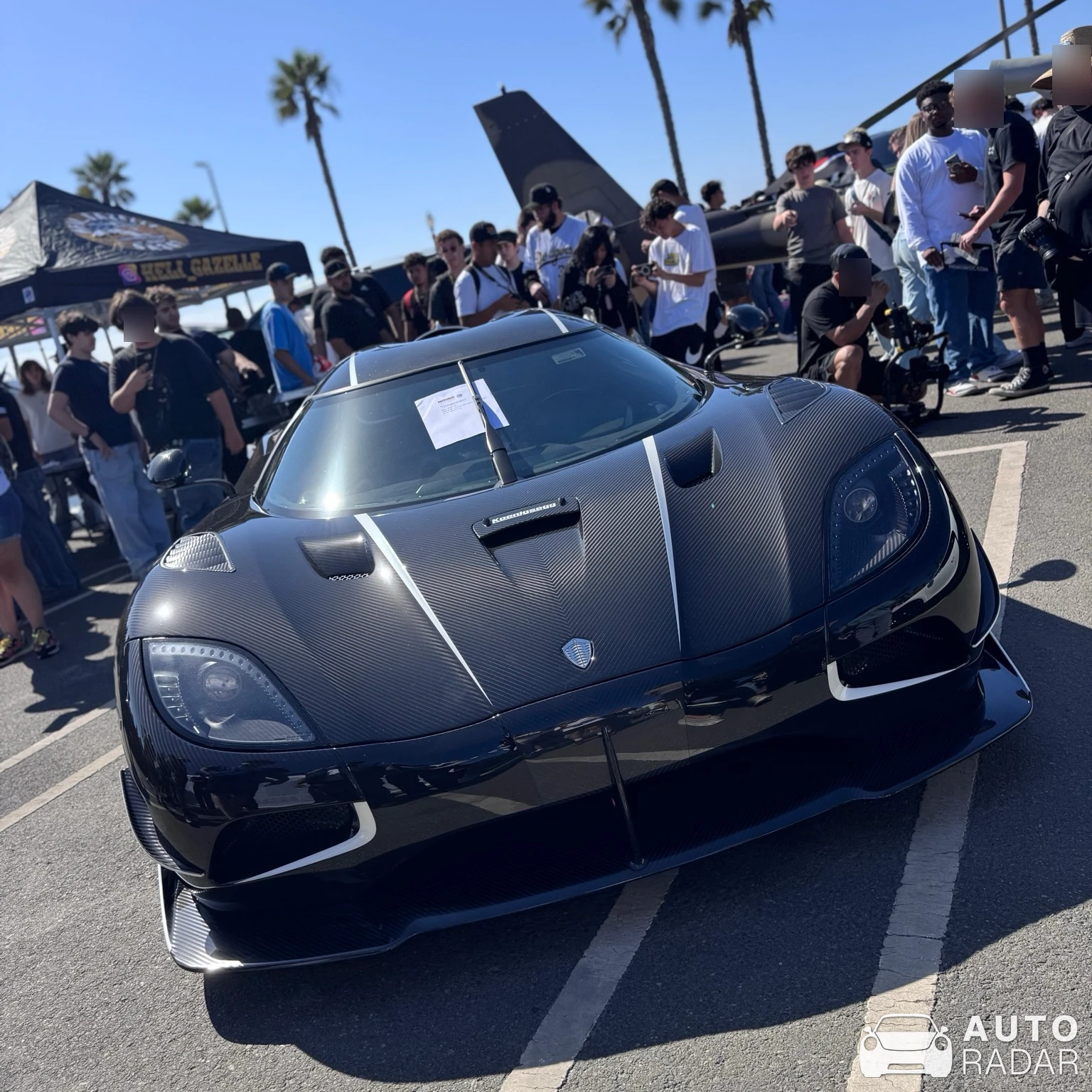 Koenigsegg Agera RS Draken spotted in Huntington Beach, United States