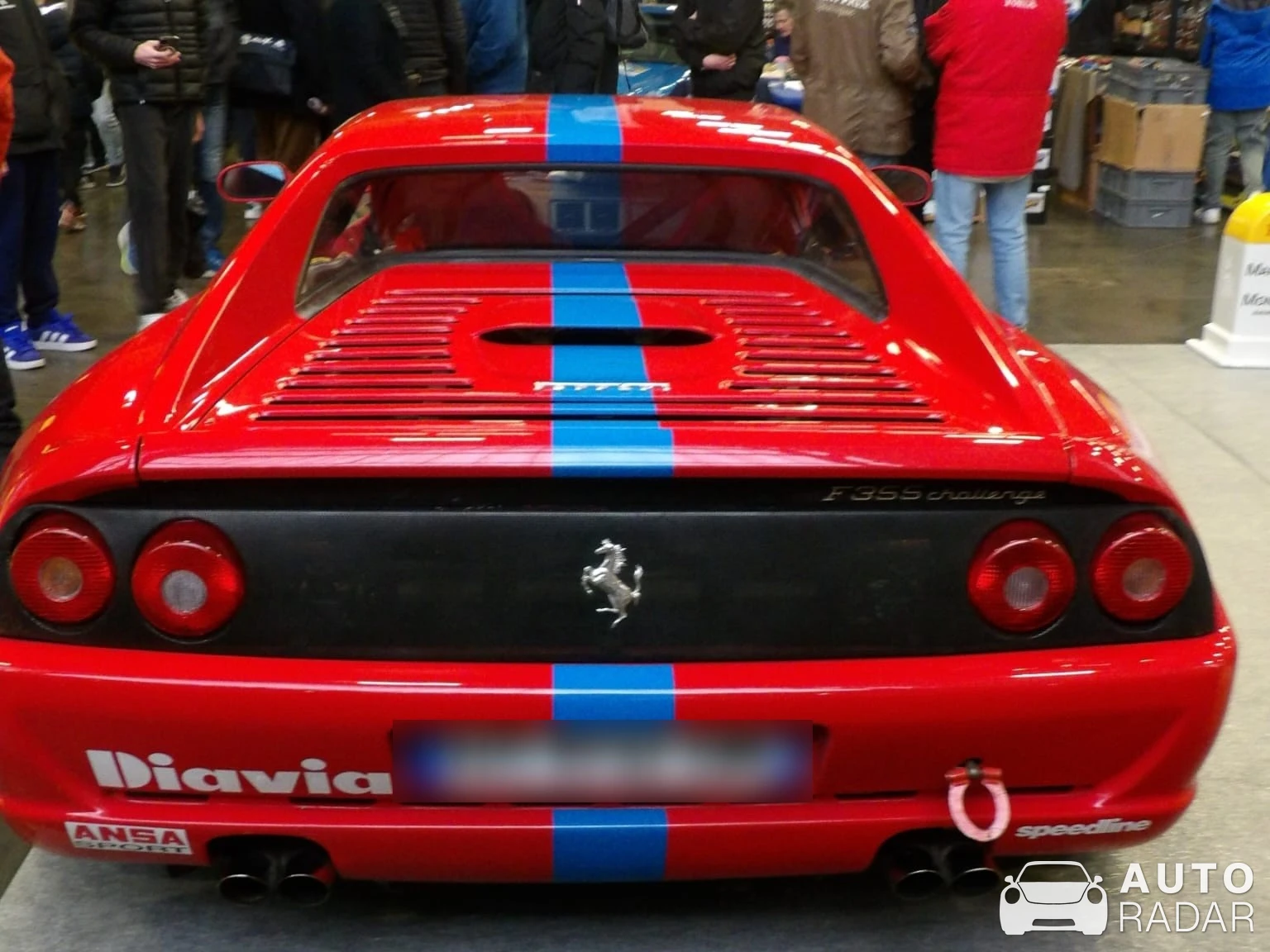 Ferrari F355 Challenge spotted in Nantes