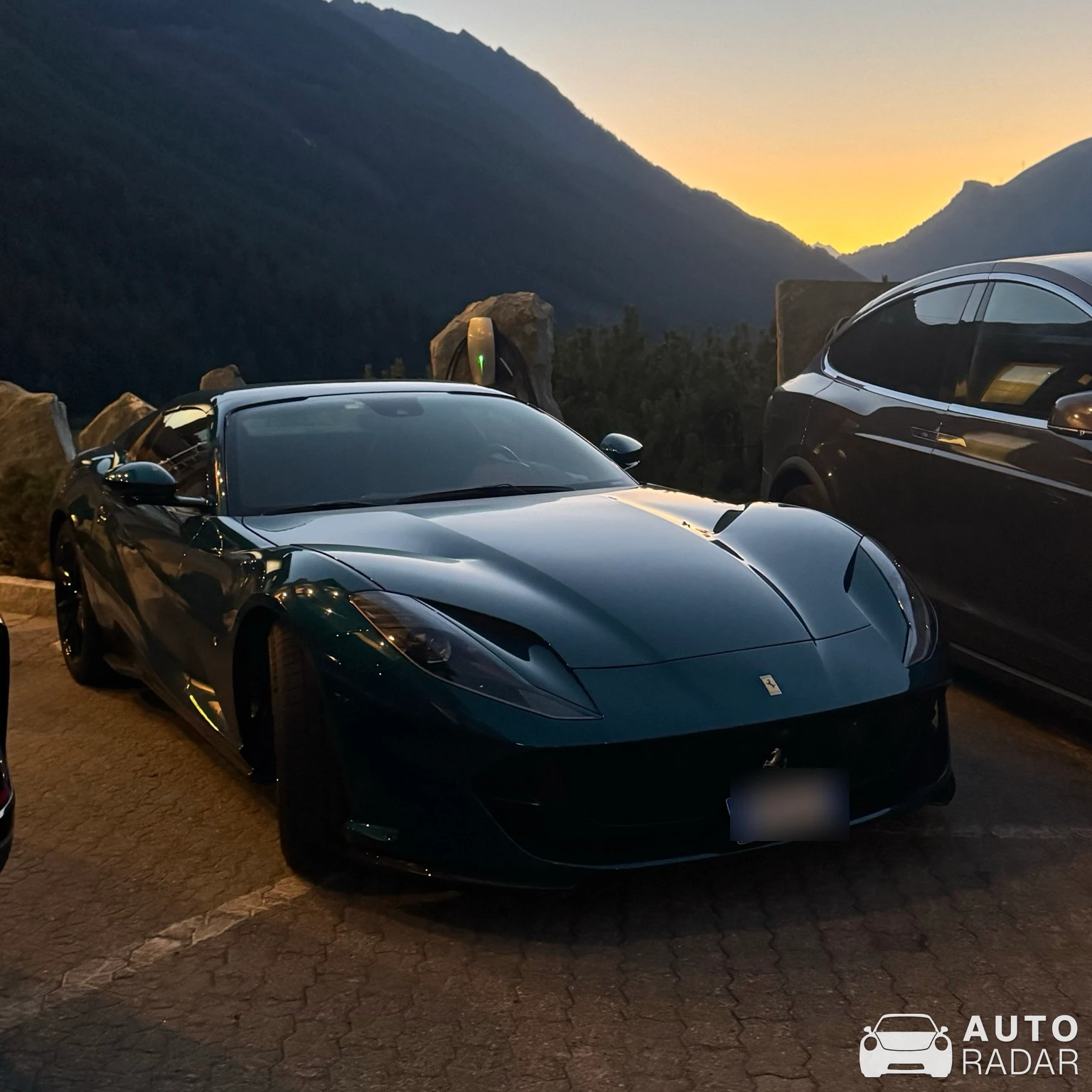 Ferrari 812 Superfast spotted in Aosta