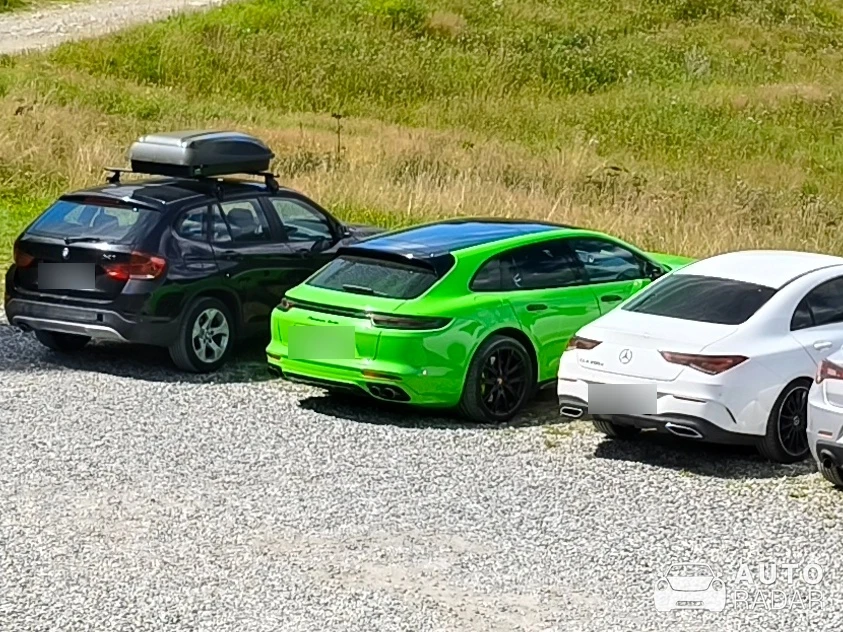 Porsche 971 Panamera Turbo Sport Turismo spotted in Ponte di Legno