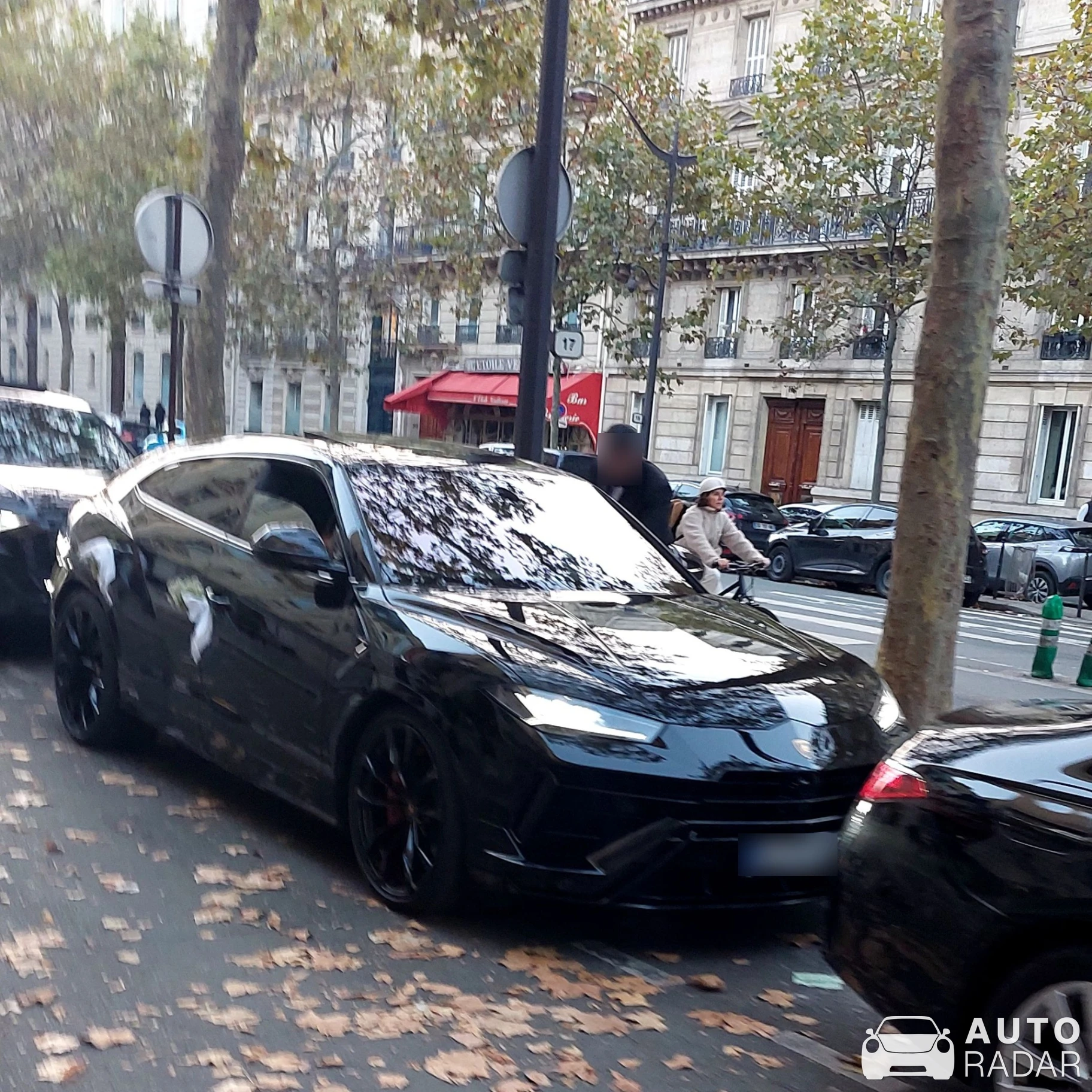 Lamborghini Urus spotted in Paris, France