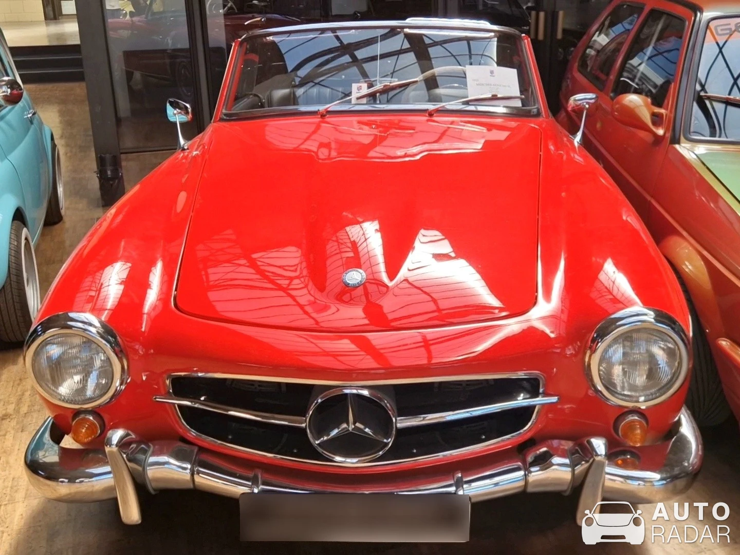 Mercedes-Benz 190 SL spotted in Berlin, Germany