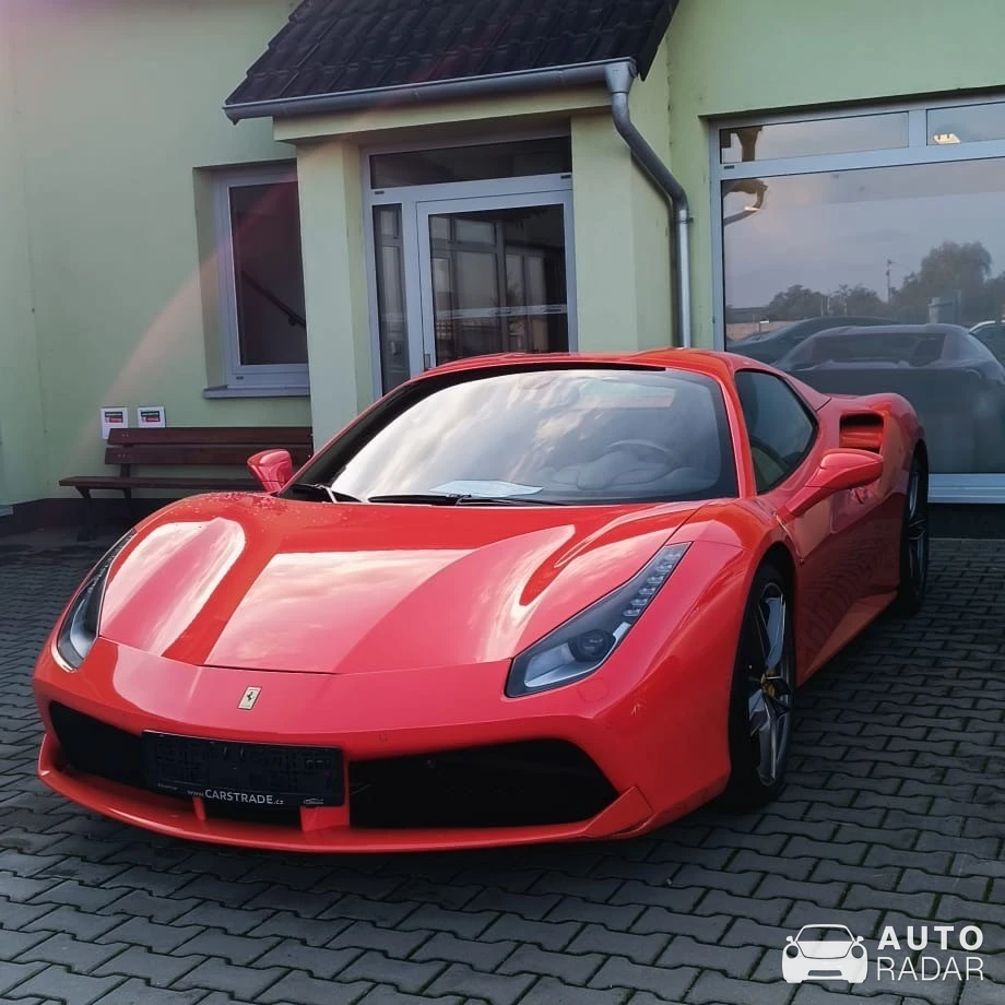 Ferrari 488 Spider spotted in Okres Znojmo, Česko