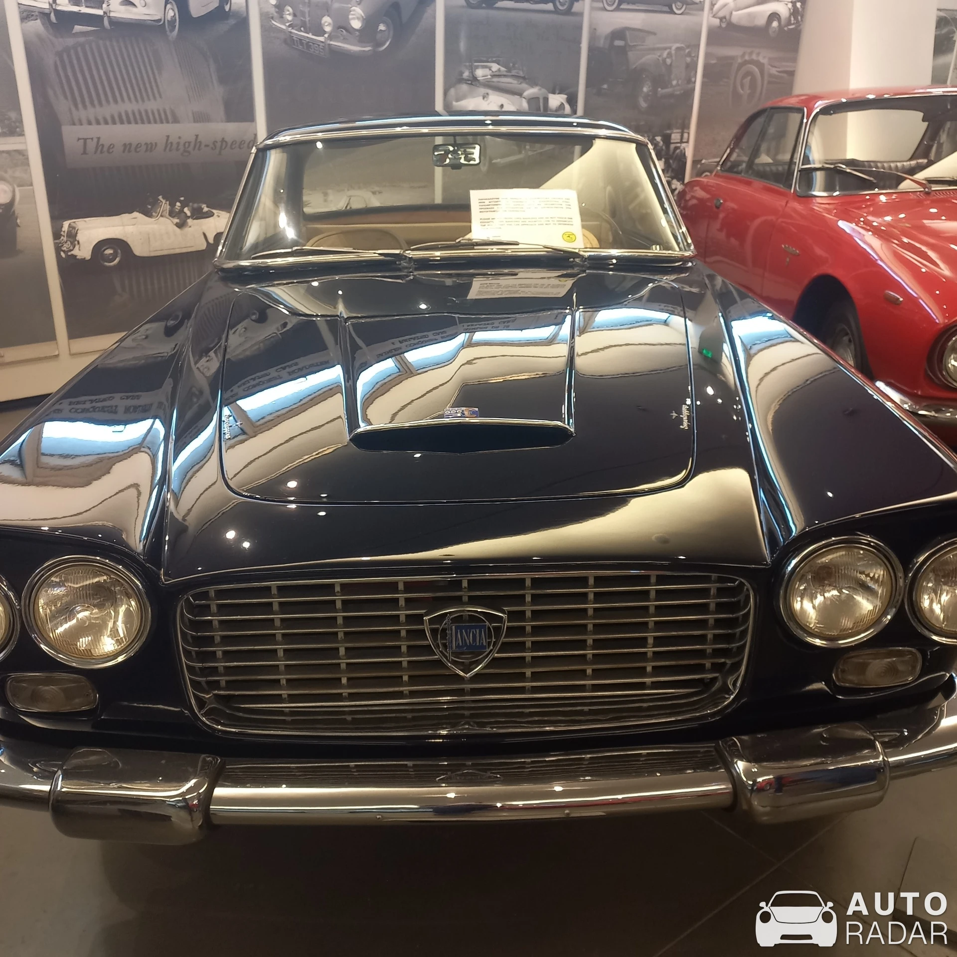Lancia Flaminia GT 3C spotted in Athina