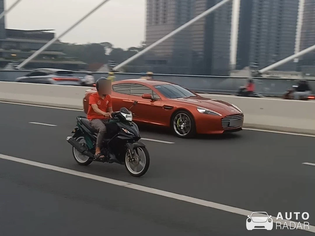Aston Martin Rapide S spotted in Ho Chi Minh City, Vietnam