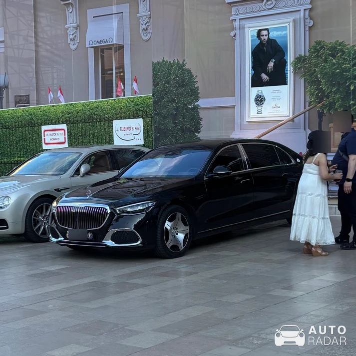 Maybach 62 S spotted in Monaco