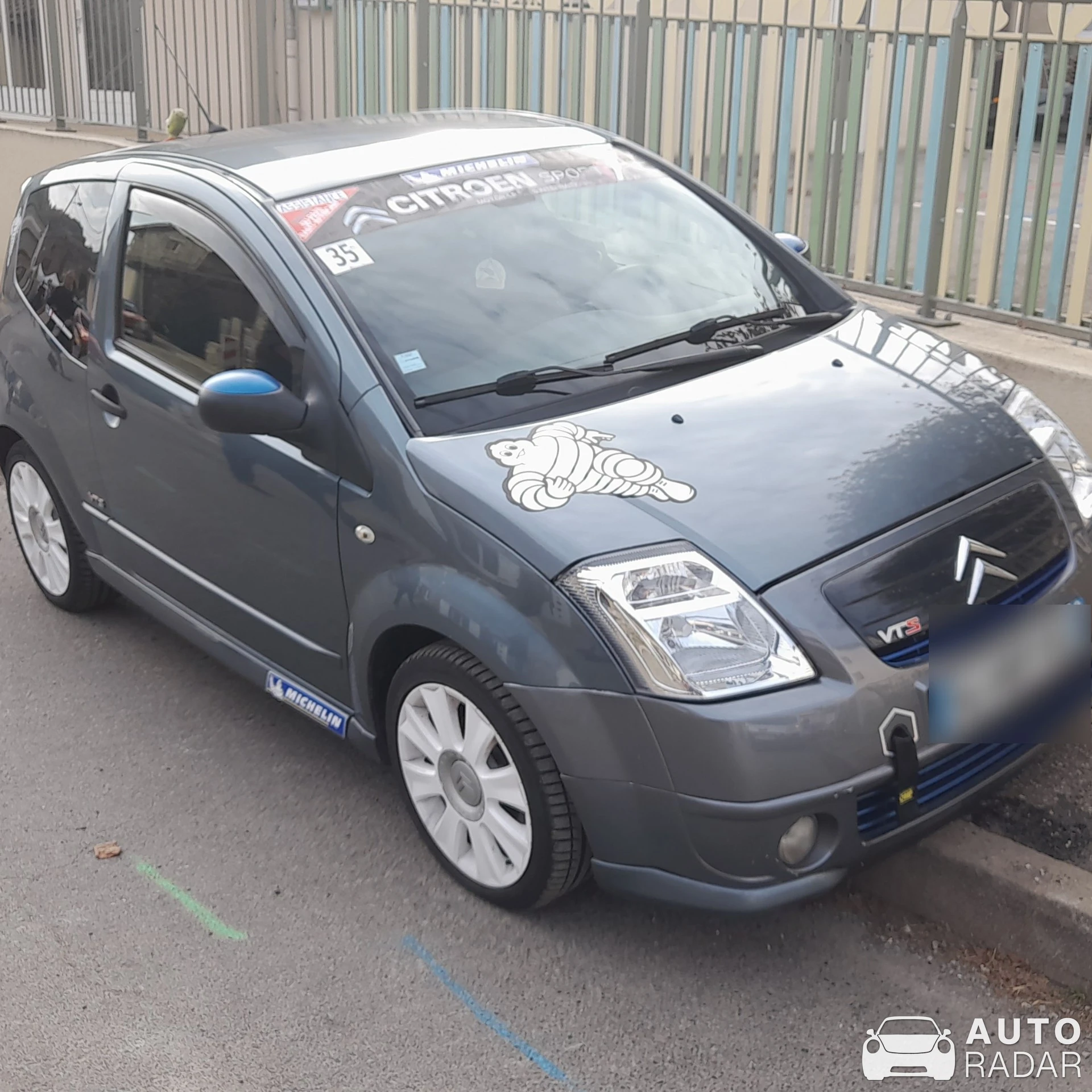 Citroën C2 VTS spotted in Sainte-Catherine