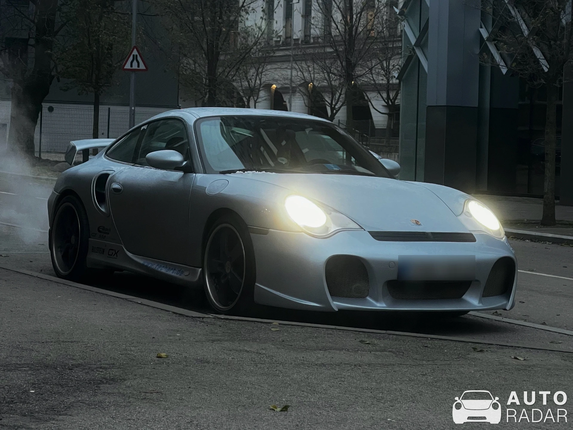Porsche TechArt 996 Turbo Cabriolet spotted in Tallinn