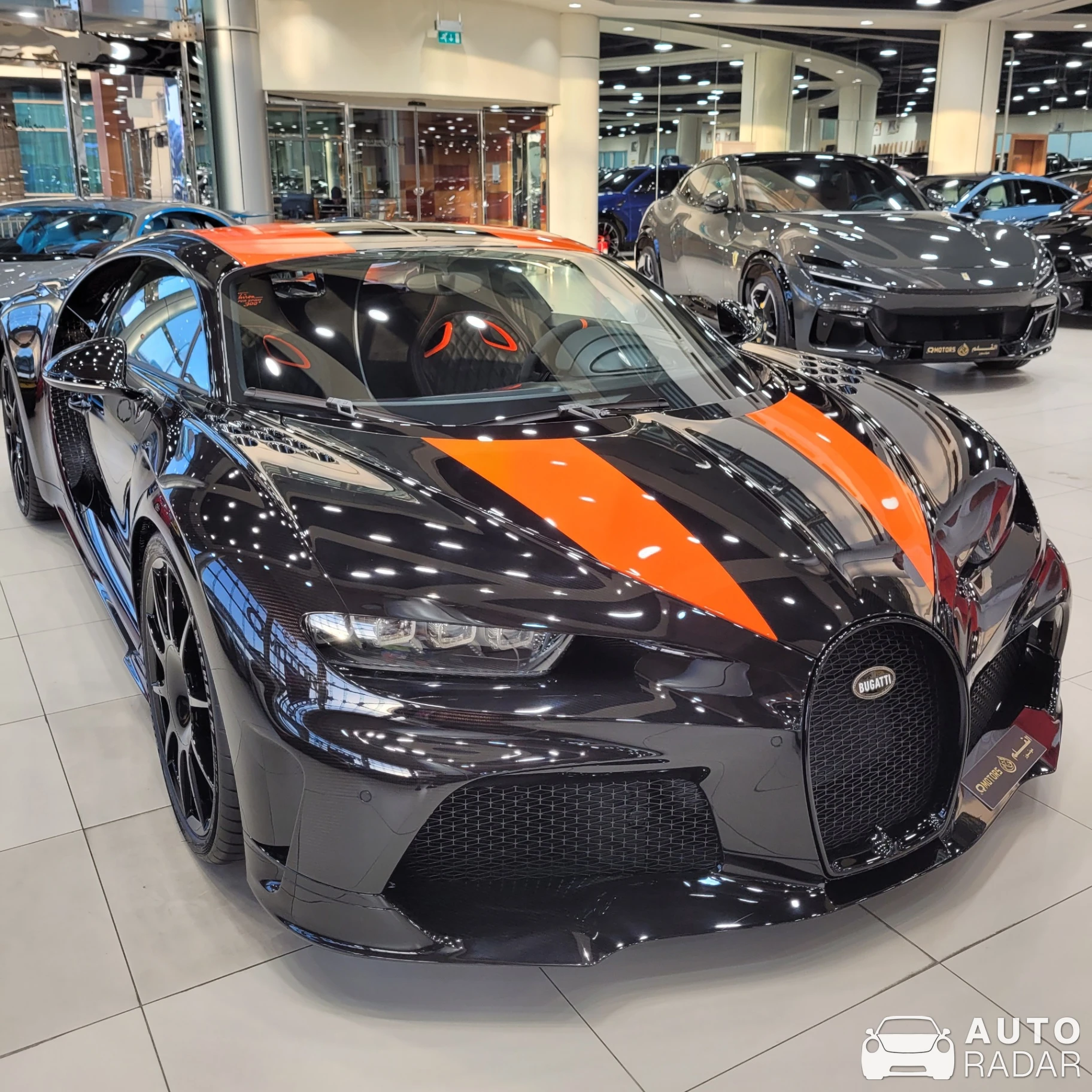 Bugatti Chiron Pur Sport spotted in Dubai, United Arab Emirates