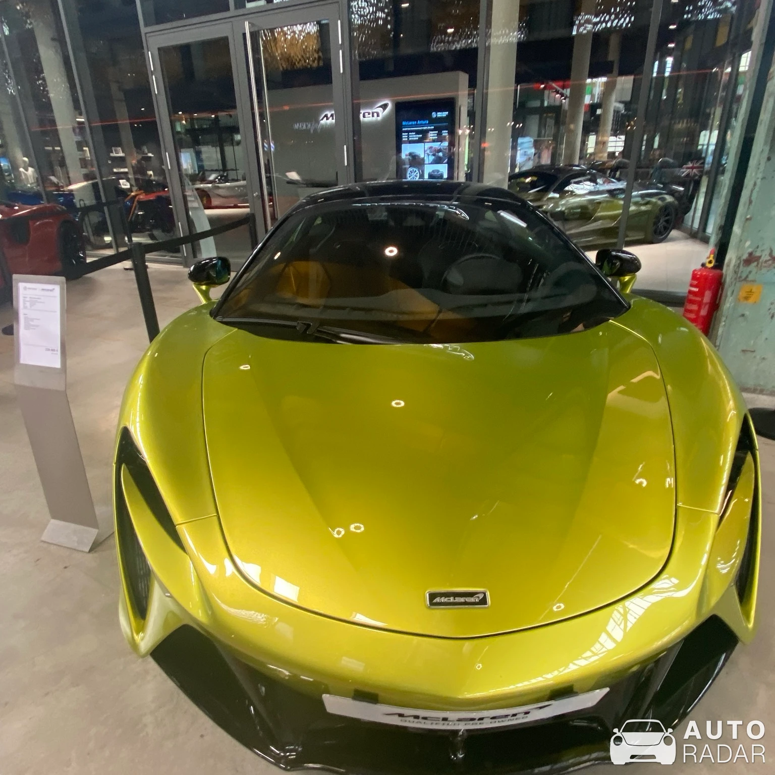 McLaren Artura spotted in Davos, Schweiz